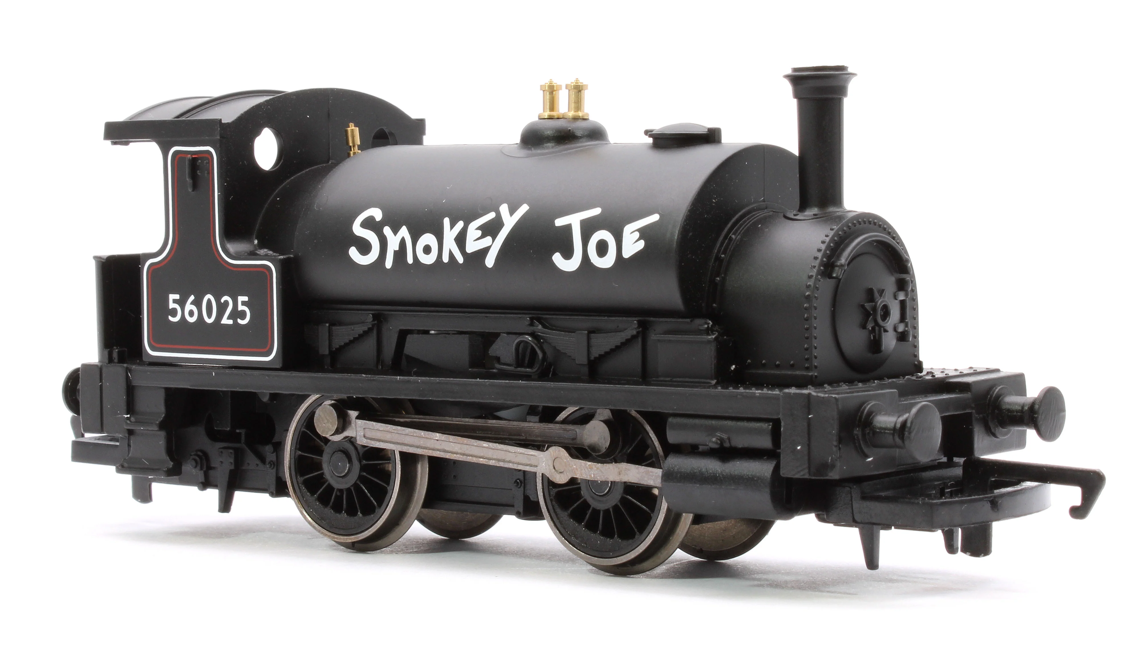 R3064 RailRoad Class 264 'Pug' 0-4-0ST 56025 'Smokey Joe' BR Black Steam Locomotive - Image 4