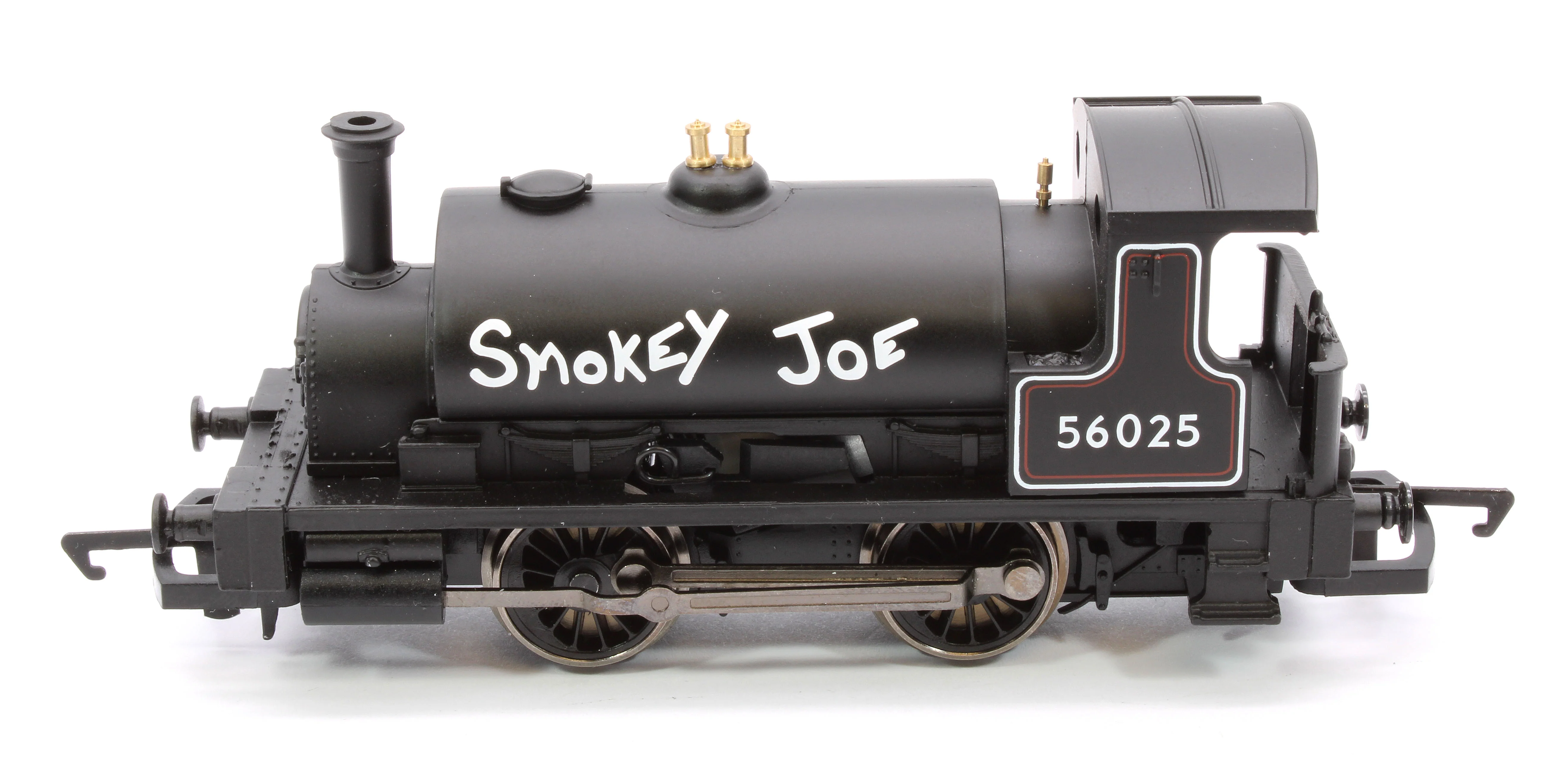 R3064 RailRoad Class 264 'Pug' 0-4-0ST 56025 'Smokey Joe' BR Black Steam Locomotive - Image 8