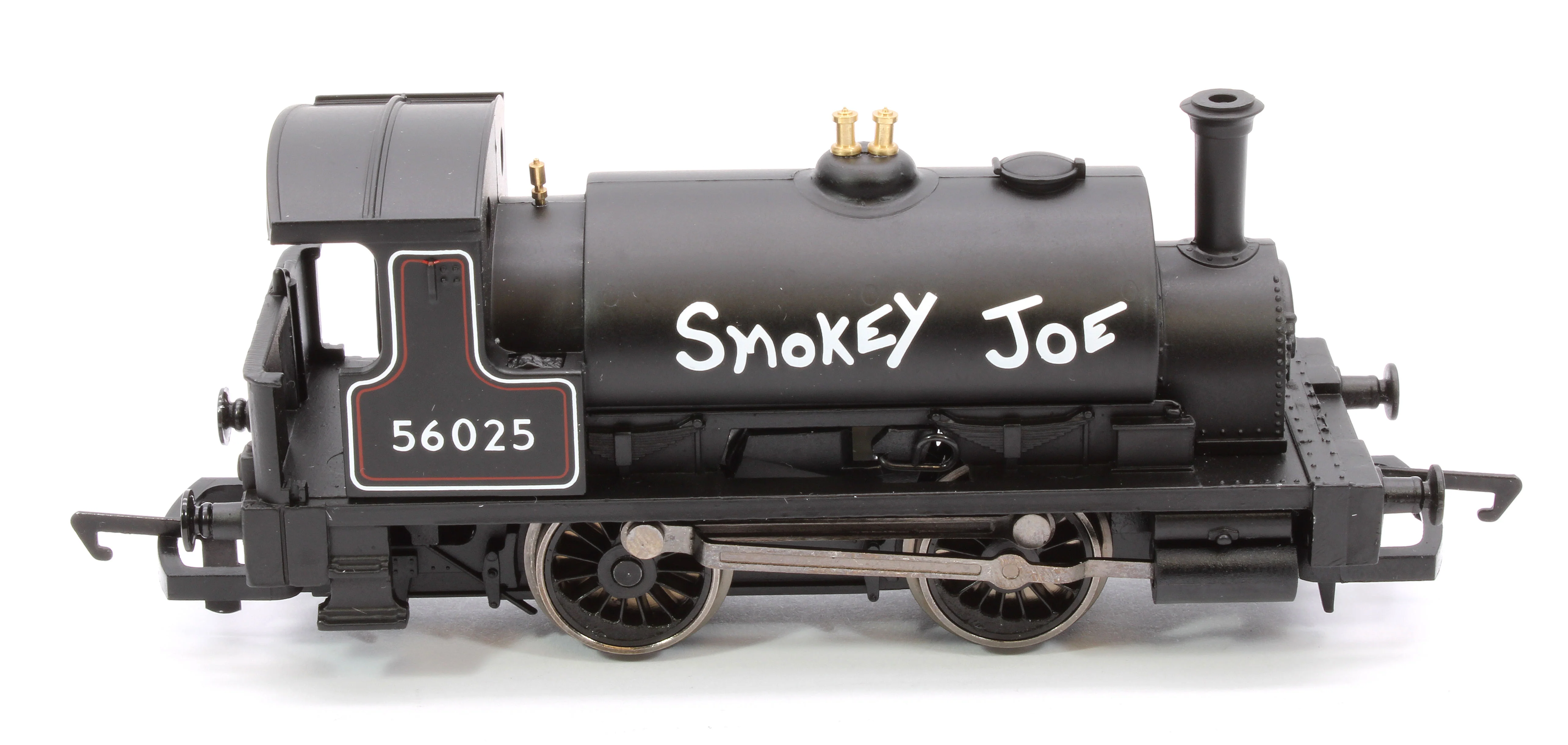 R3064 RailRoad Class 264 'Pug' 0-4-0ST 56025 'Smokey Joe' BR Black Steam Locomotive - Image 9