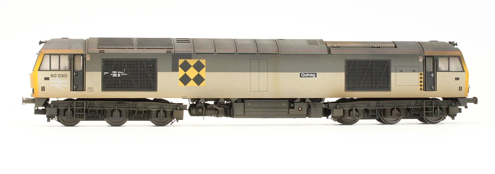 R3266 Pre-Owned Class 60 60090 Quinag BR Coal Sector Diesel Locomotive - Custom Weathered - Image 4