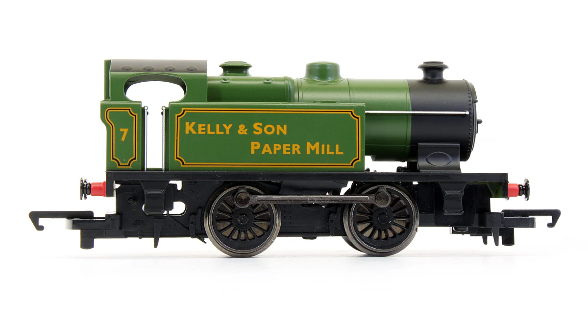 R3496 RailRoad 'Kelly & son Paper Mill' No.7 Steam Locomotive - Image 3