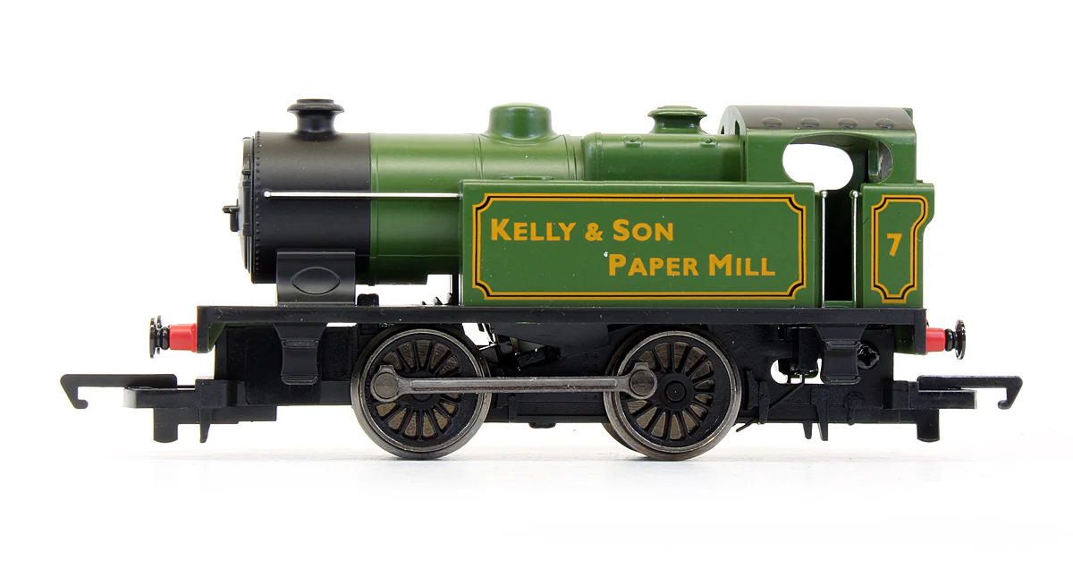 R3496 RailRoad 'Kelly & son Paper Mill' No.7 Steam Locomotive - Image 4