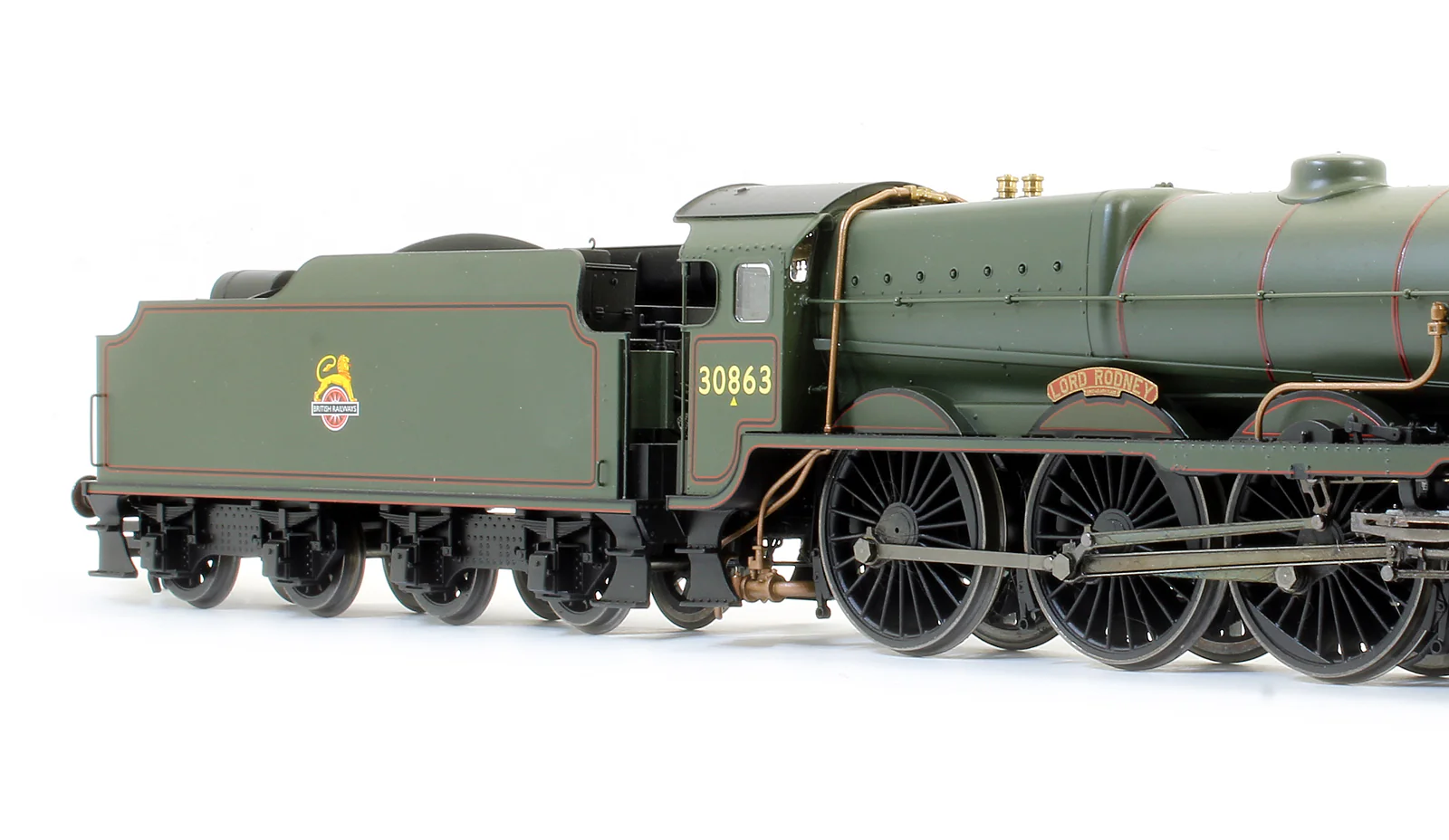 R3635 BR (Early) Lord Nelson Class 'Lord Rodney' No. 30863 Steam Locomotive - Image 3