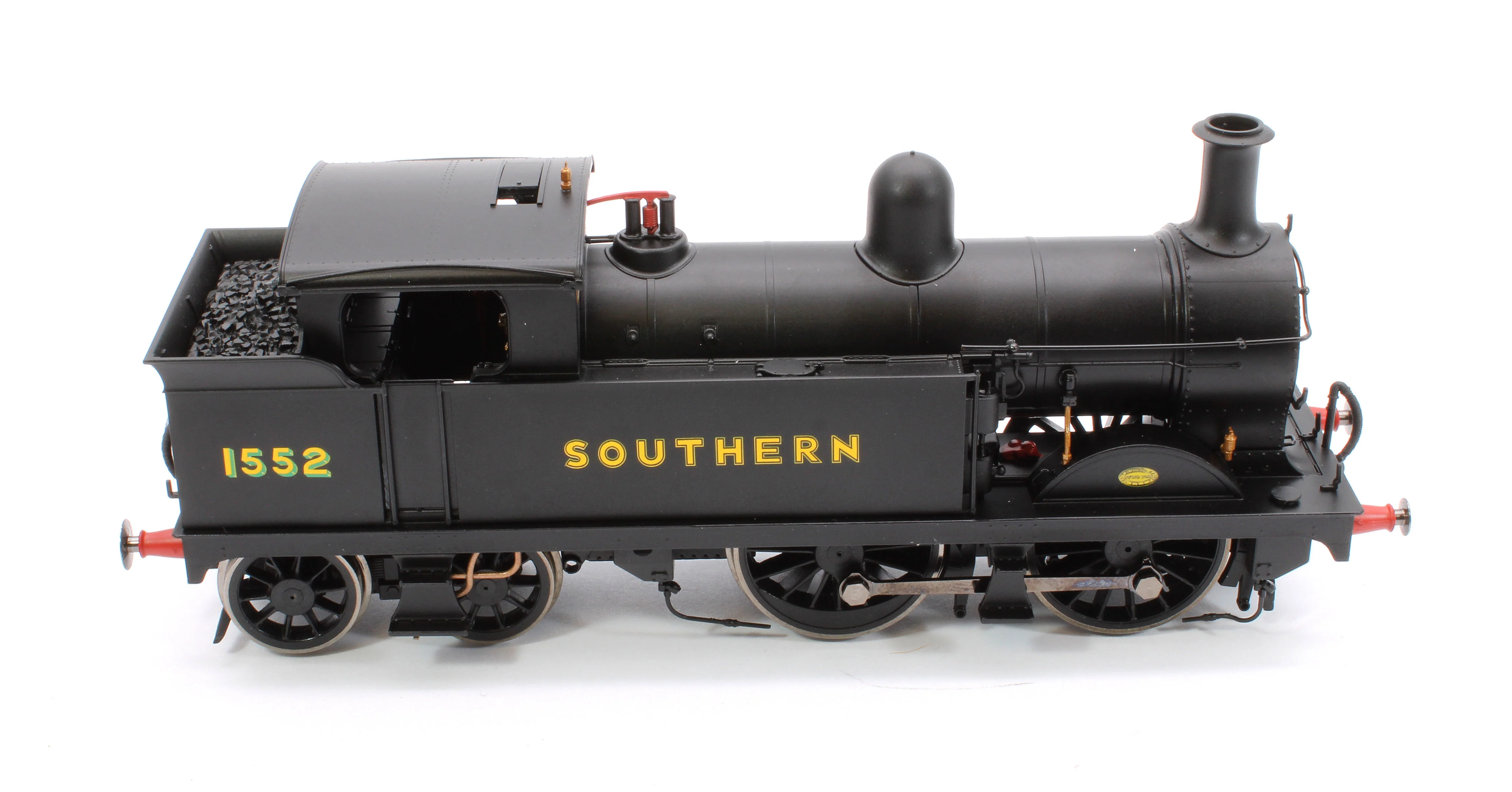 R3763 SECR Class H Wainwright, 0-4-4T SR Black with Sunshine Lettering 1552 Steam Locomotive - Image 10