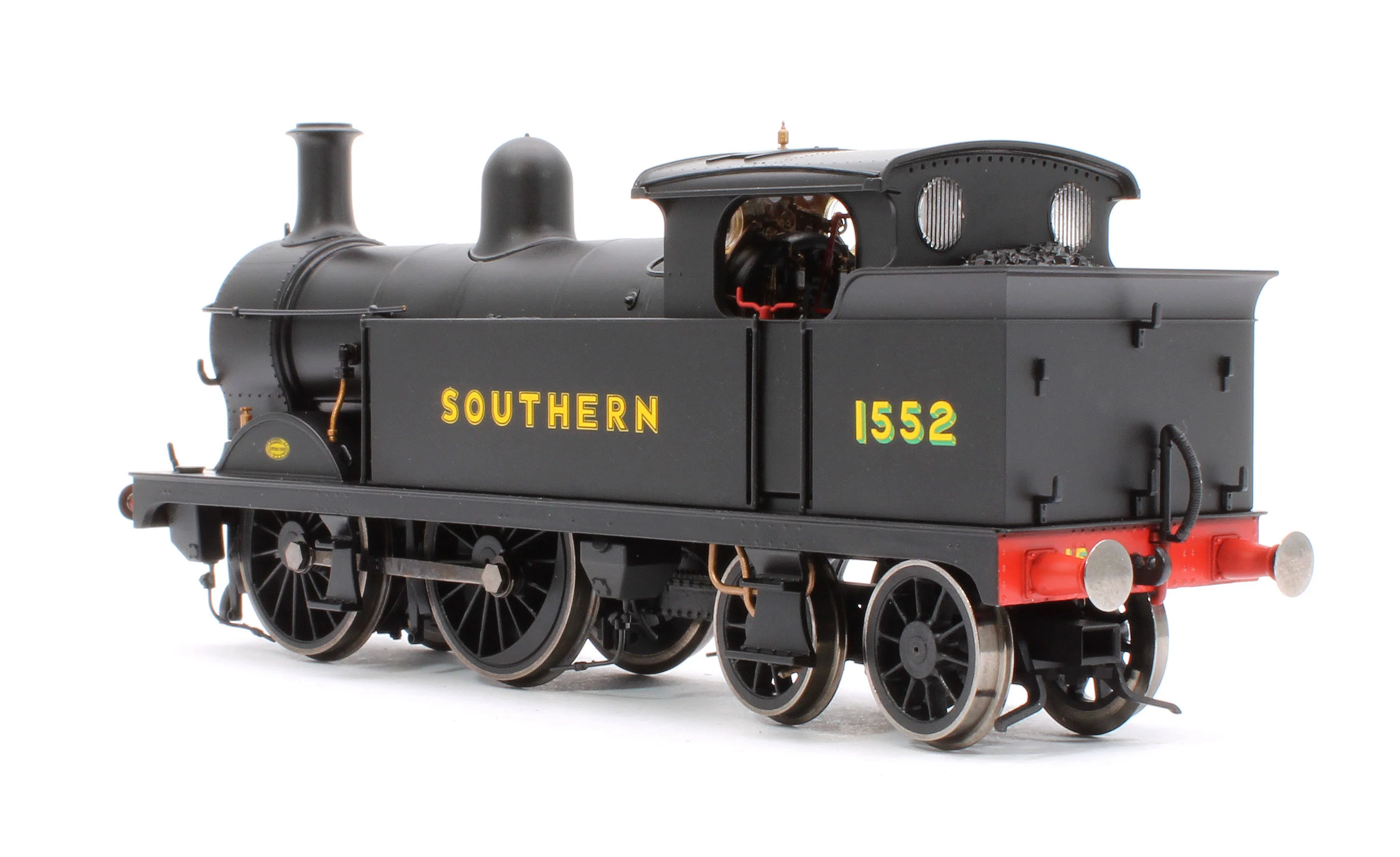 R3763 SECR Class H Wainwright, 0-4-4T SR Black with Sunshine Lettering 1552 Steam Locomotive - Image 2