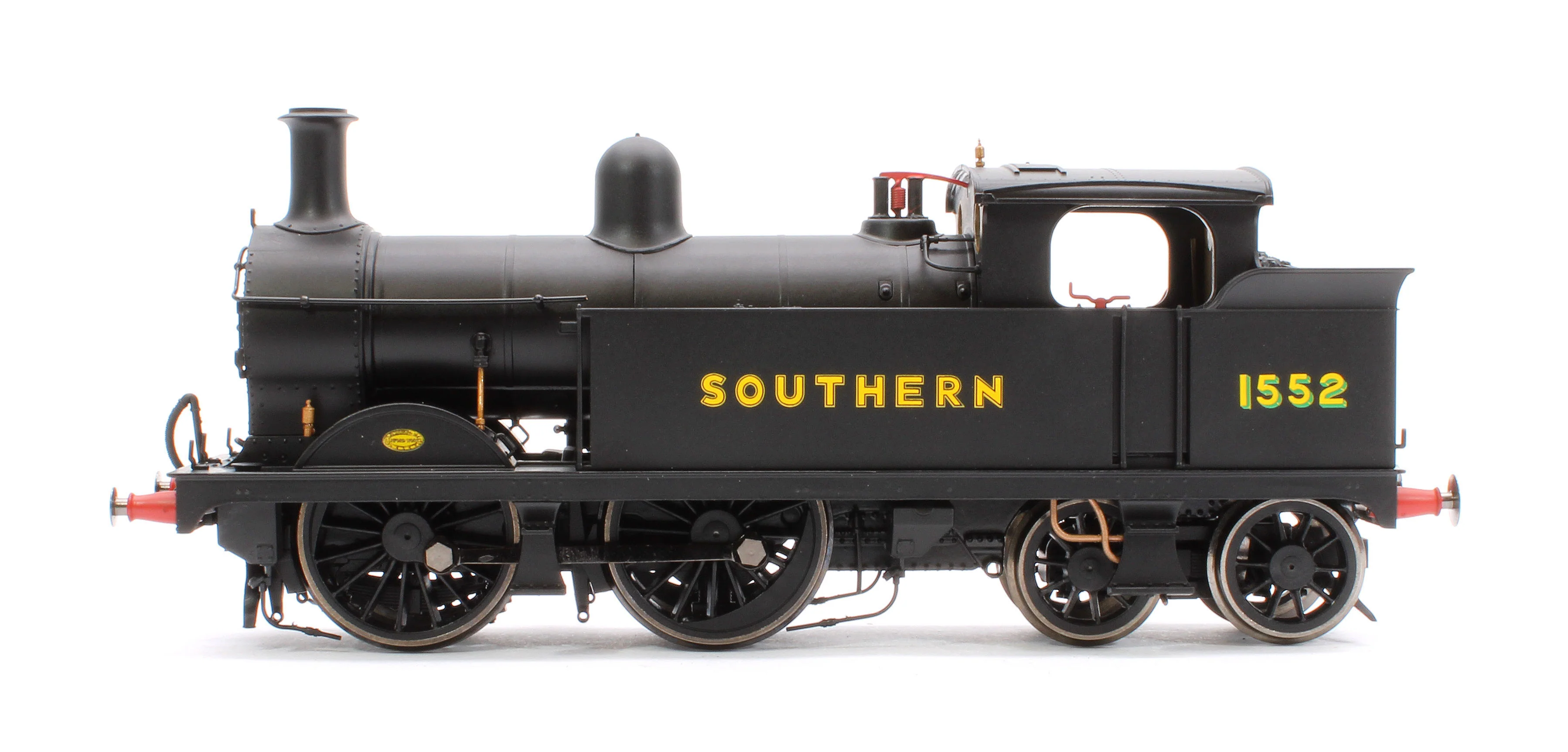 R3763 SECR Class H Wainwright, 0-4-4T SR Black with Sunshine Lettering 1552 Steam Locomotive - Image 5