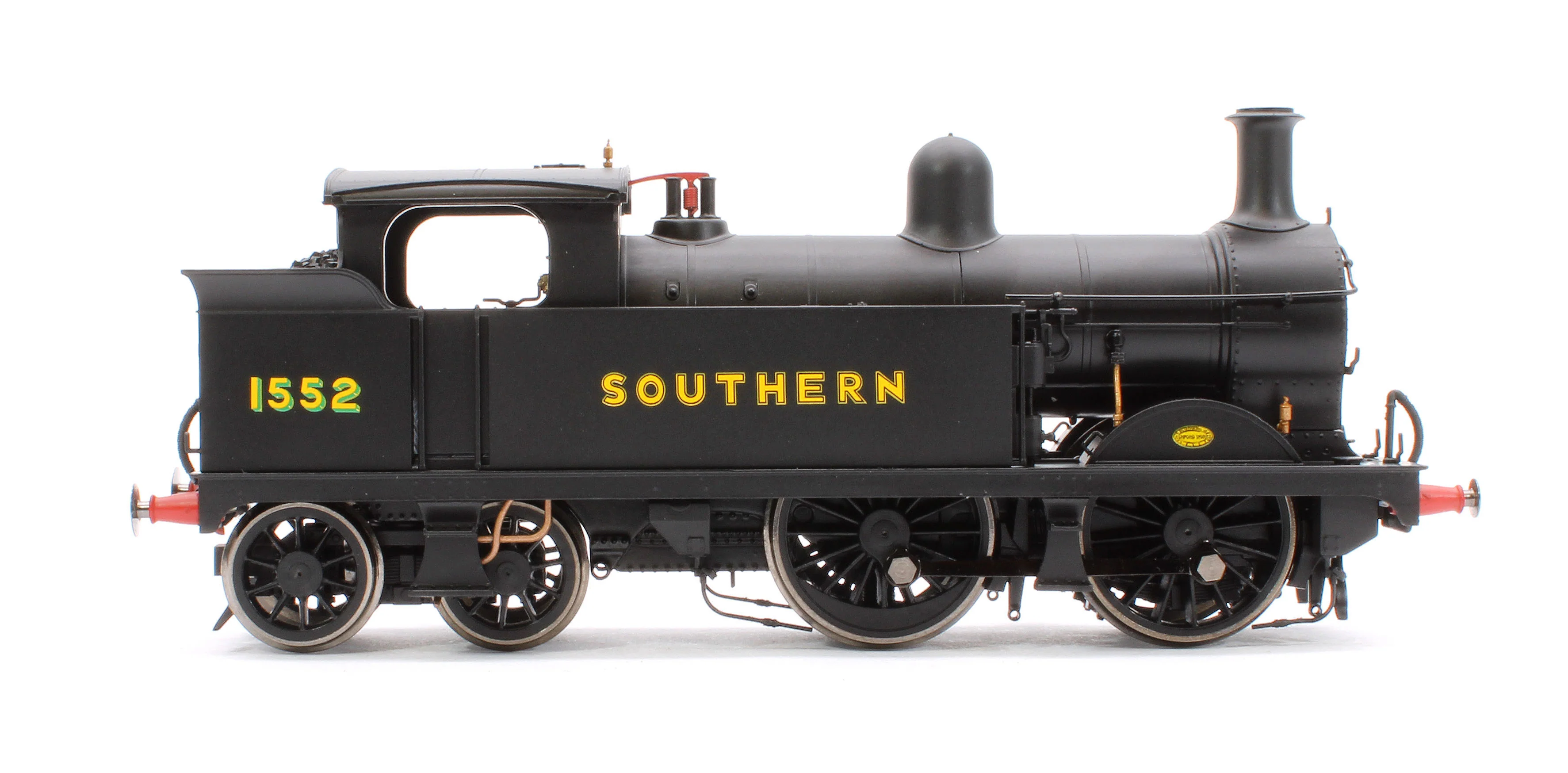 R3763 SECR Class H Wainwright, 0-4-4T SR Black with Sunshine Lettering 1552 Steam Locomotive - Image 6