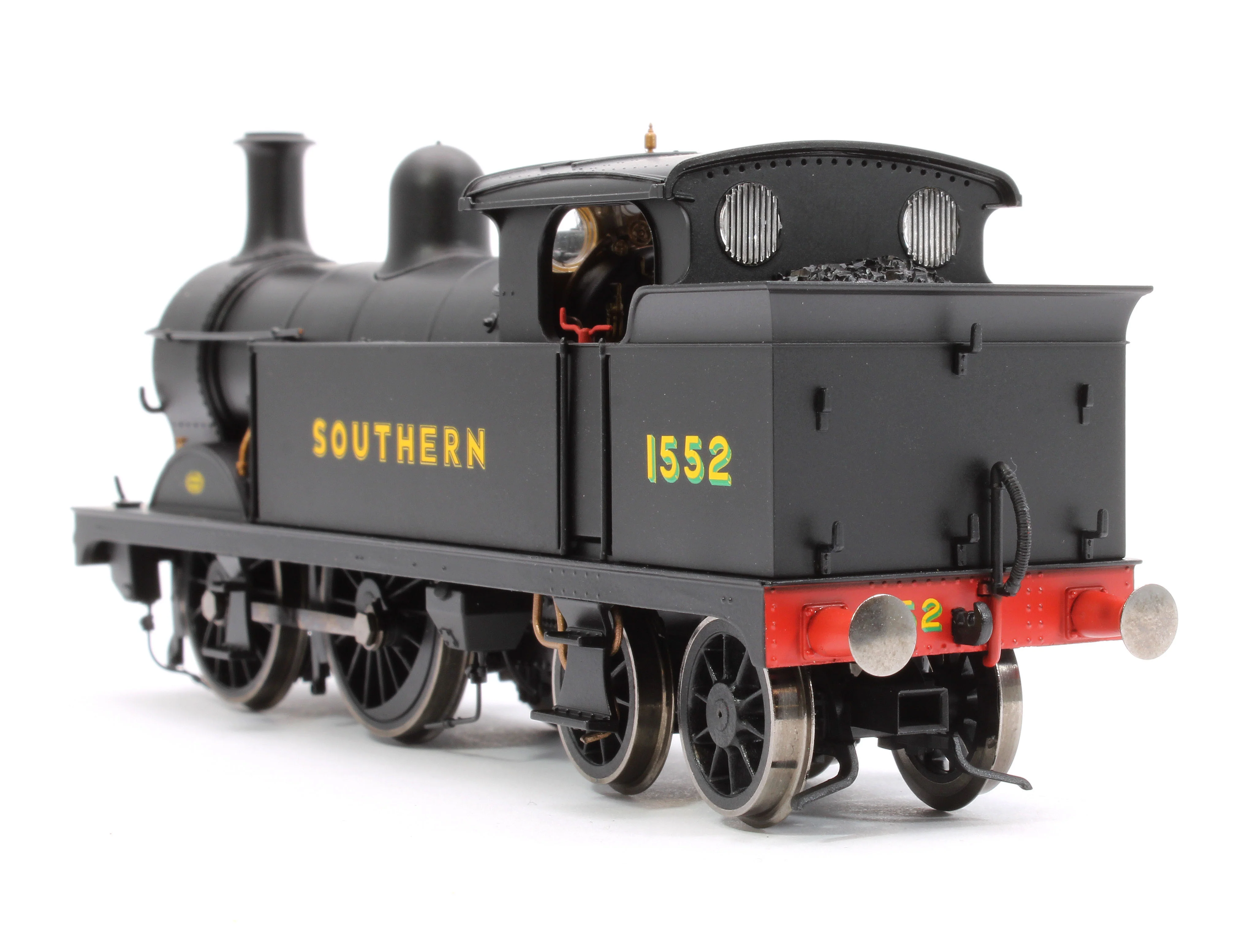 R3763 SECR Class H Wainwright, 0-4-4T SR Black with Sunshine Lettering 1552 Steam Locomotive - Image 8
