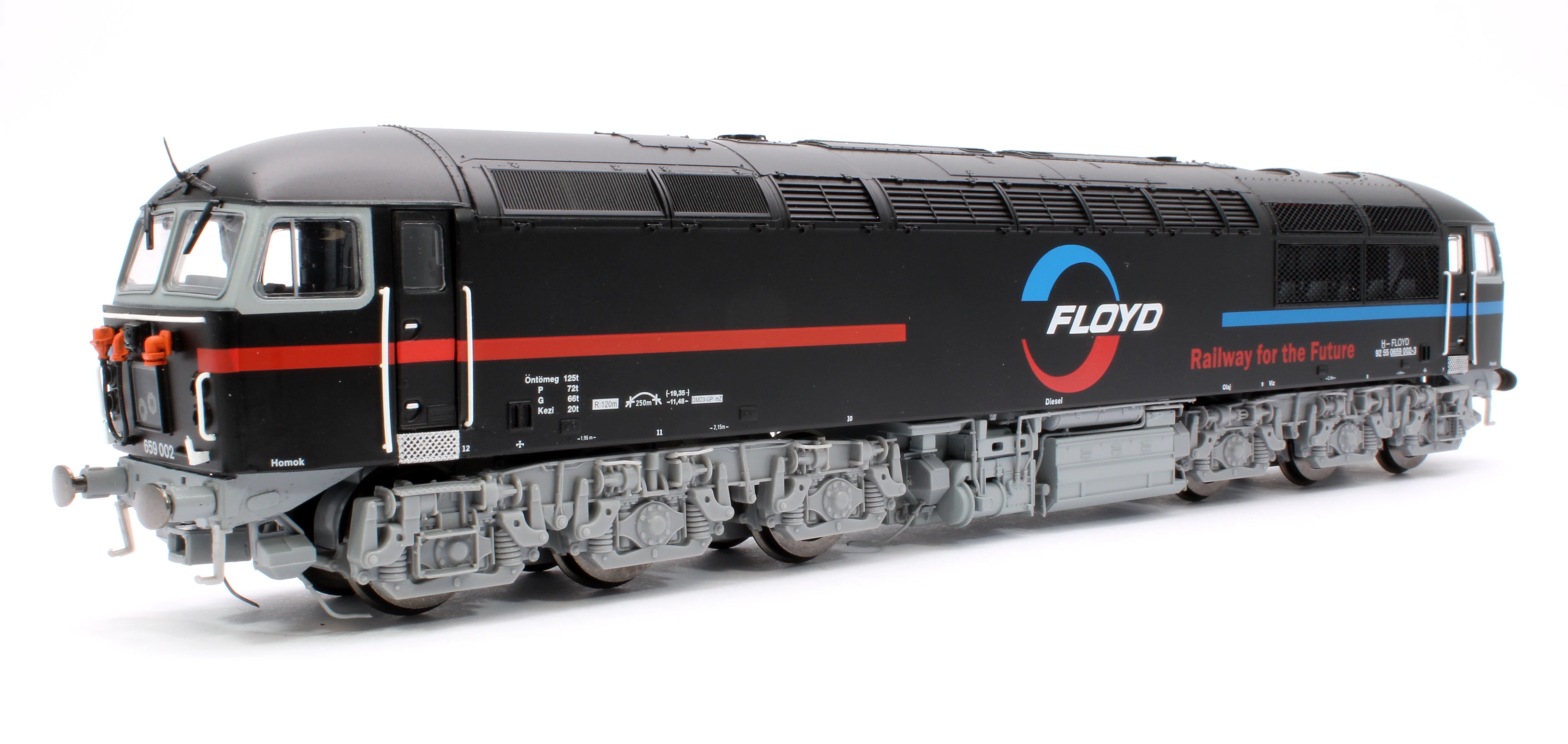 R3888 Floyd Zrt. Class 56 Co-Co 659 002 (ex-56115) Diesel Locomotive