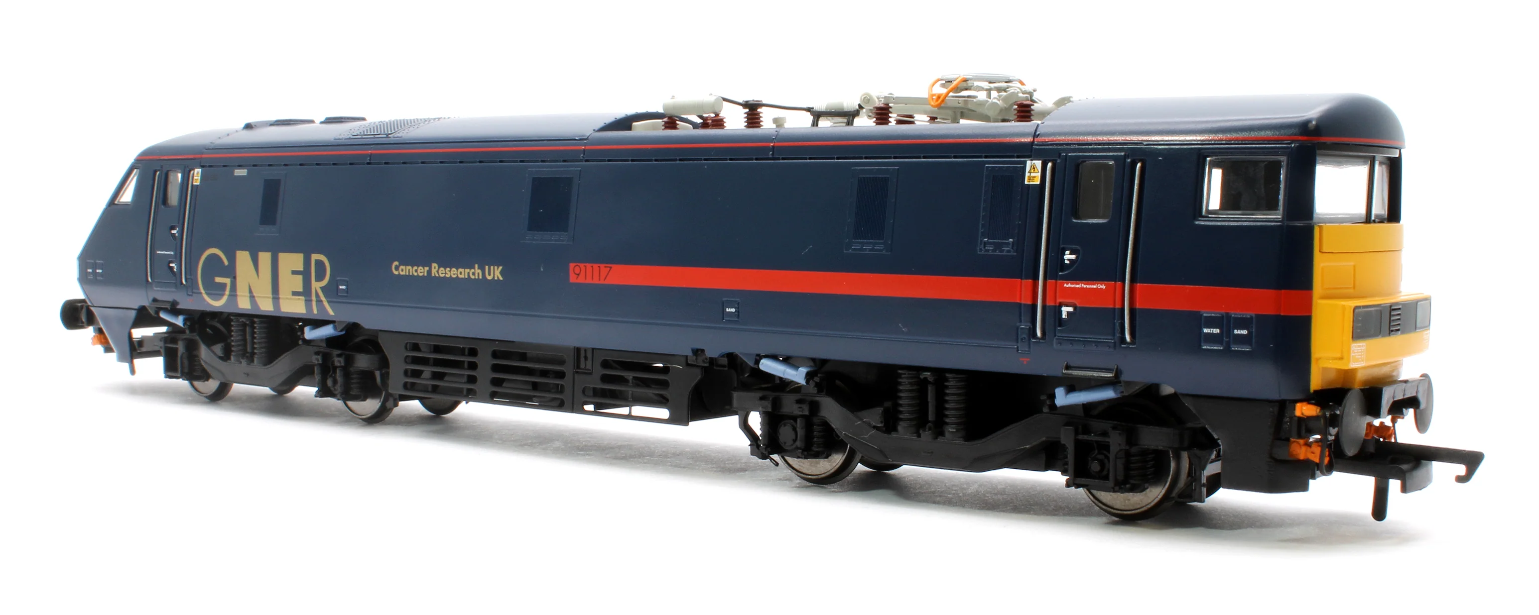 R3893 Class 91 91117 Bo-Bo "Cancer Research UK" GNER - Electric Locomotive - Image 2