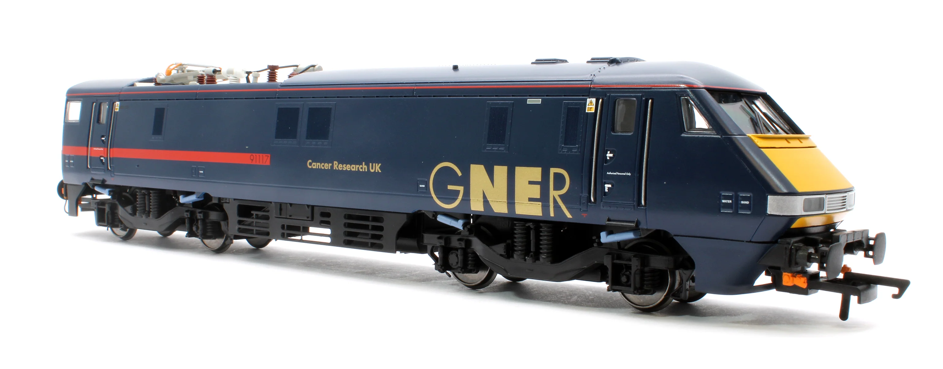 R3893 Class 91 91117 Bo-Bo "Cancer Research UK" GNER - Electric Locomotive - Image 4