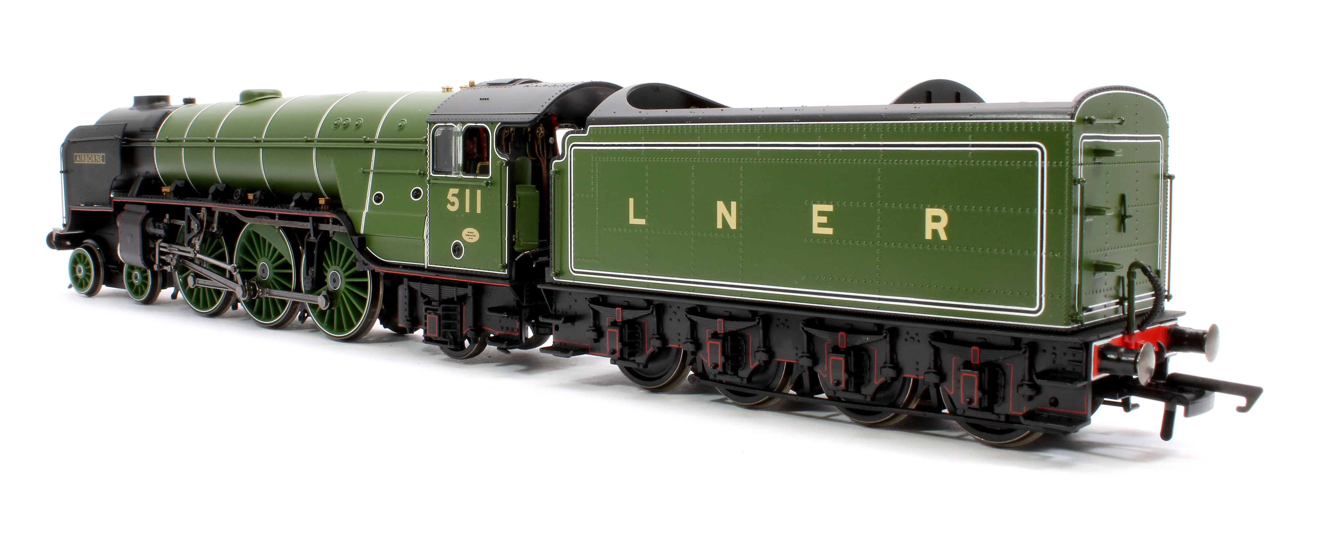 R3974 LNER Thompson Class A2/3 4-6-2 LNER Apple Green 'Airborne' 511 Steam Locomotive - Image 2