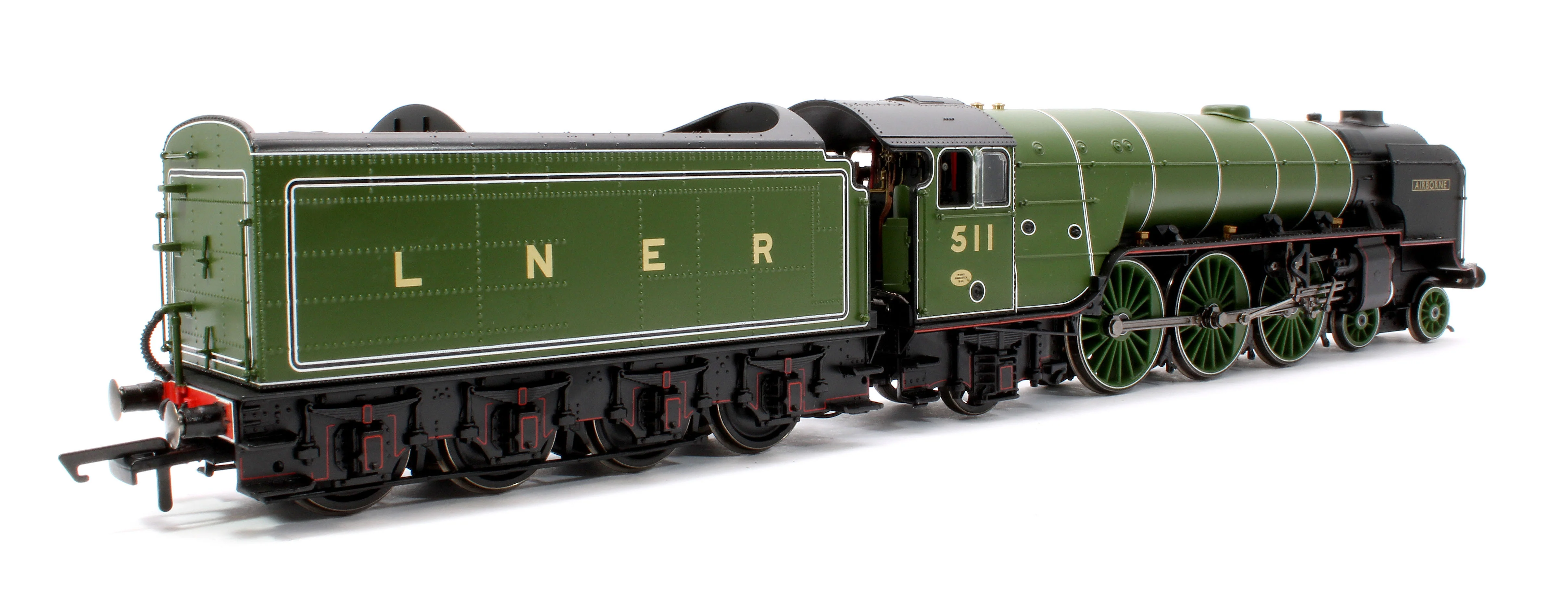 R3974 LNER Thompson Class A2/3 4-6-2 LNER Apple Green 'Airborne' 511 Steam Locomotive - Image 3