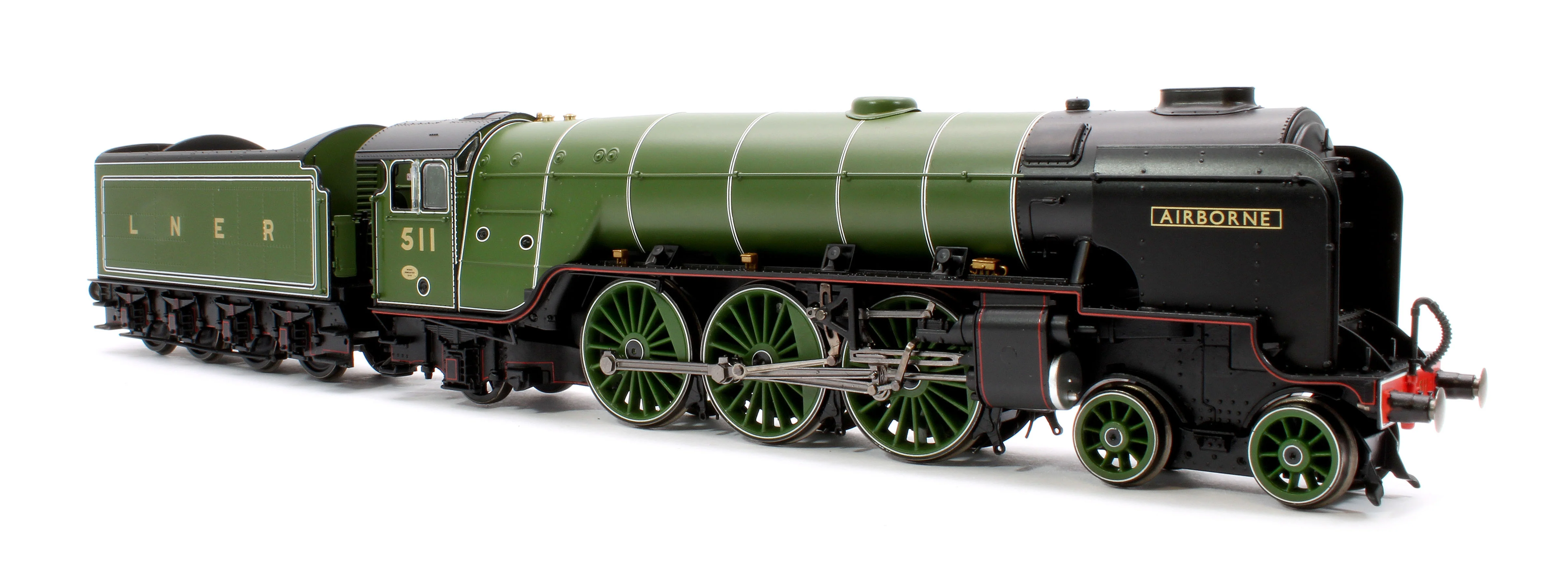 R3974 LNER Thompson Class A2/3 4-6-2 LNER Apple Green 'Airborne' 511 Steam Locomotive - Image 4