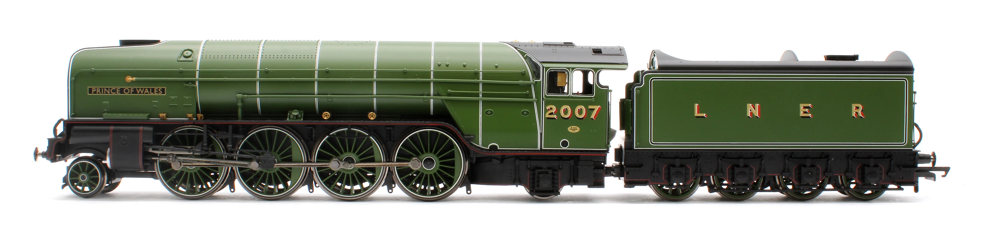 R3983 Class P2 2-8-2 2007 ‘Prince of Wales’ LNER Green Steam Locomotive - Image 5