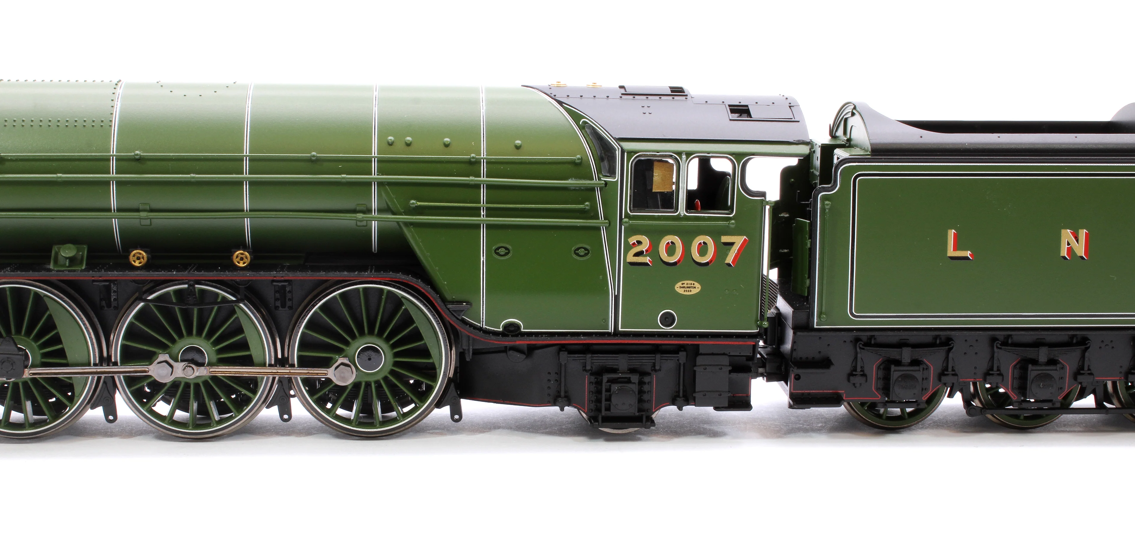 R3983 Class P2 2-8-2 2007 ‘Prince of Wales’ LNER Green Steam Locomotive - Image 7