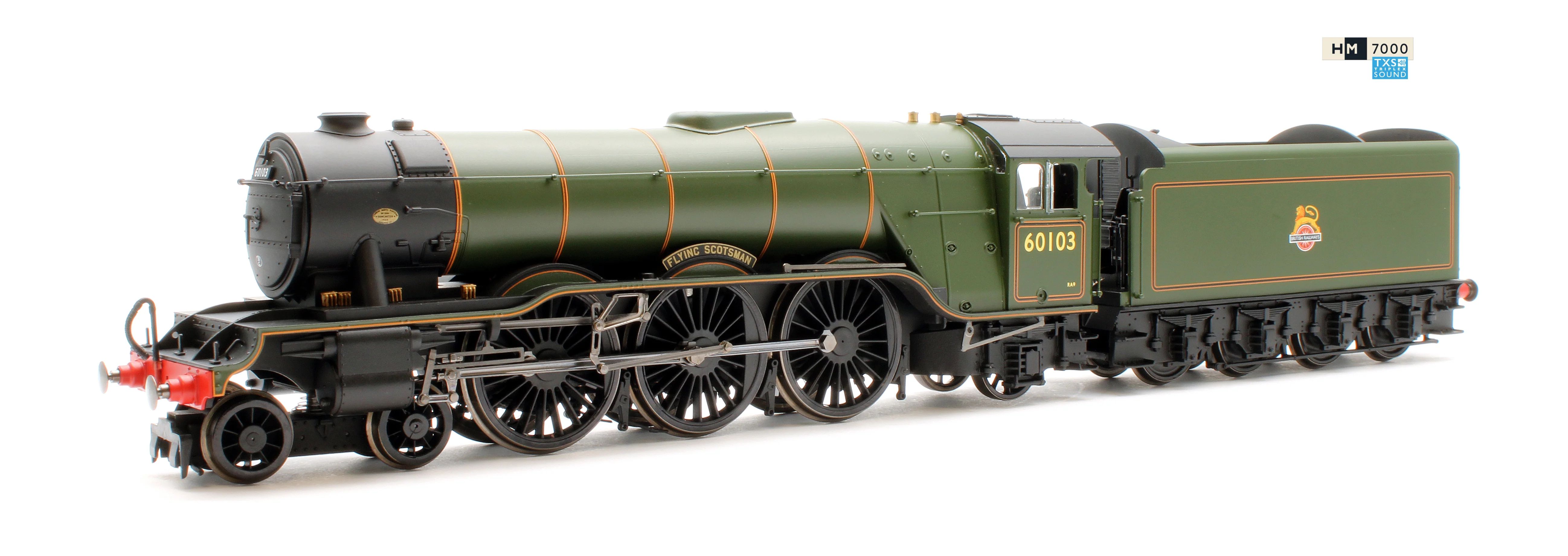 R3991SS Class A3 4-6-2 60103 'Flying Scotsman' BR with Steam Generator (Diecast footplate and flickering firebox) Steam Locomotive - DCC Sound & Smoke - Image 2