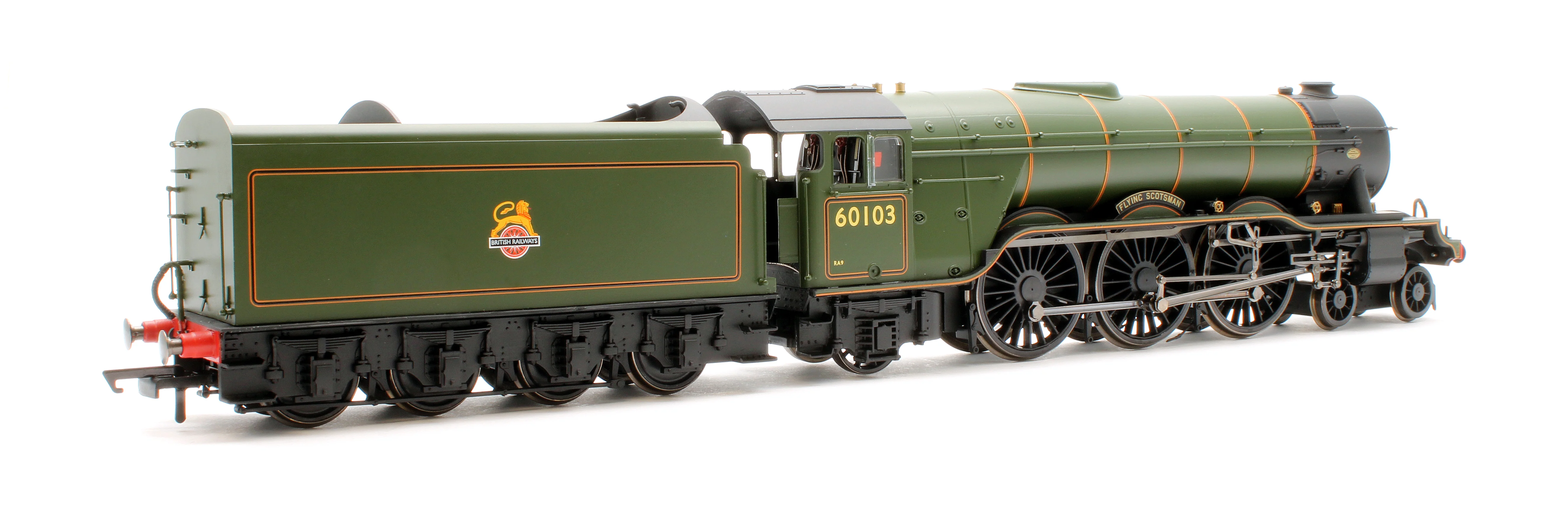 R3991SS Class A3 4-6-2 60103 'Flying Scotsman' BR with Steam Generator (Diecast footplate and flickering firebox) Steam Locomotive - DCC Sound & Smoke - Image 6
