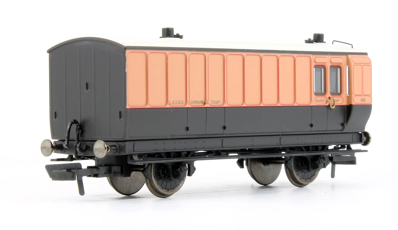 R40064 L&SWR 4 Wheel Brake Baggage Coach No.140