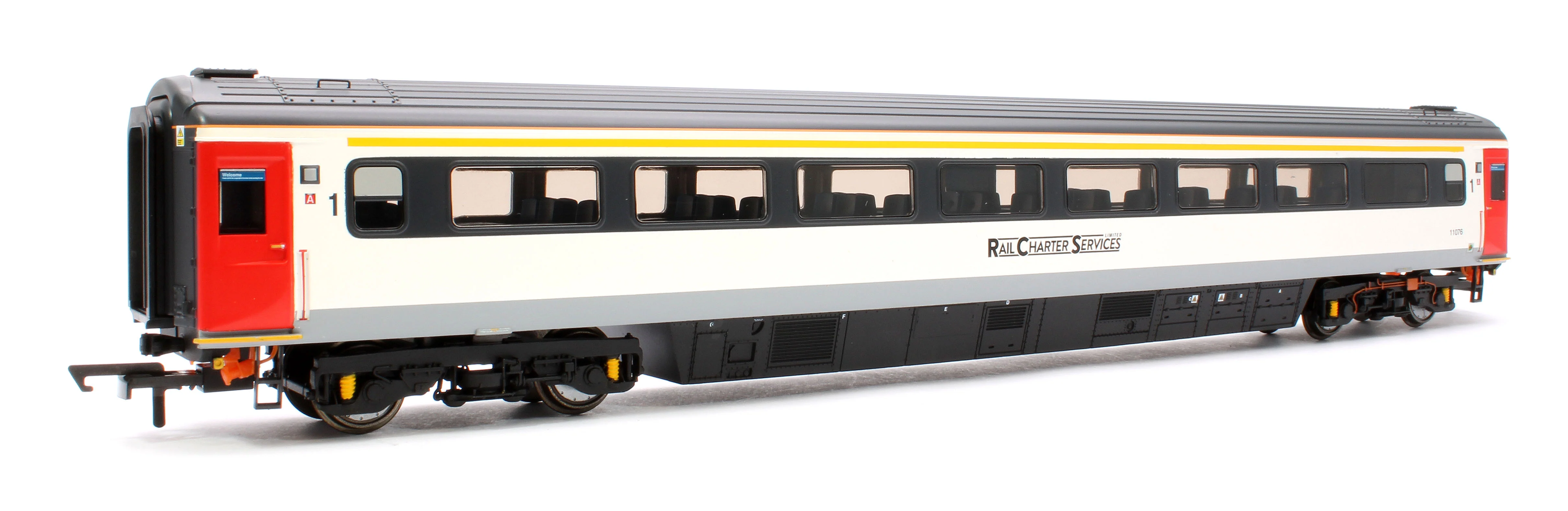 R40182 Mk3 First Open Rail Charter Services 11076 Coach A