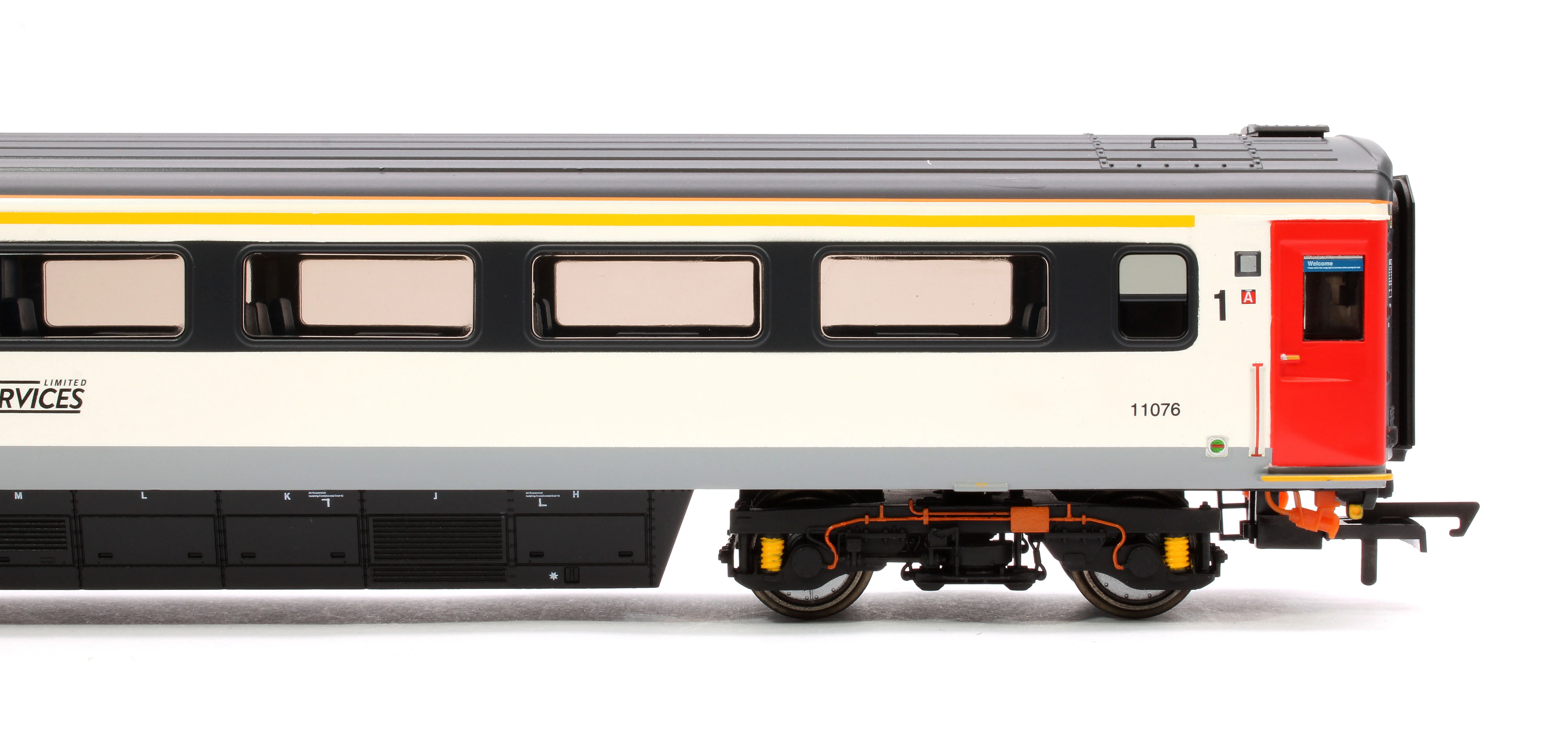 R40182 Mk3 First Open Rail Charter Services 11076 Coach A - Image 4