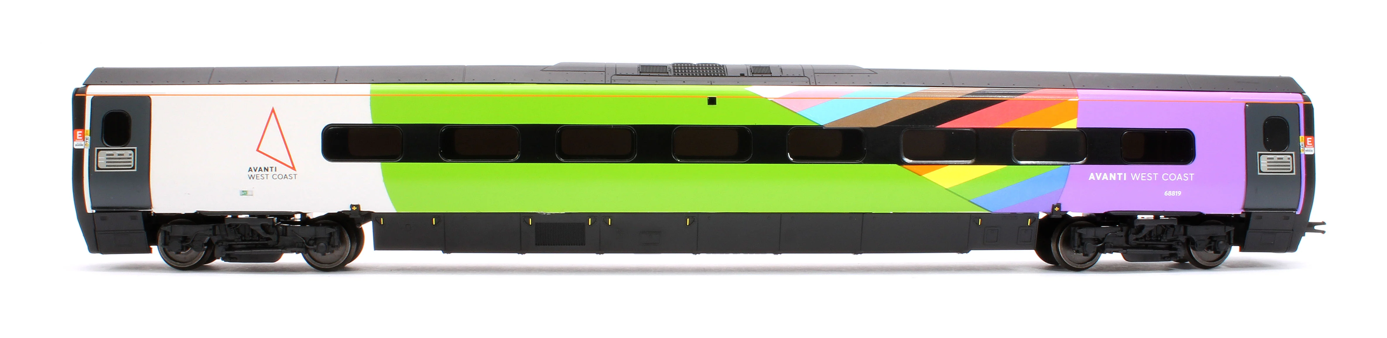 R40197 Pendolino Trailer Standard (TS) Avanti West Coast Pride Livery 68819 - Image 2