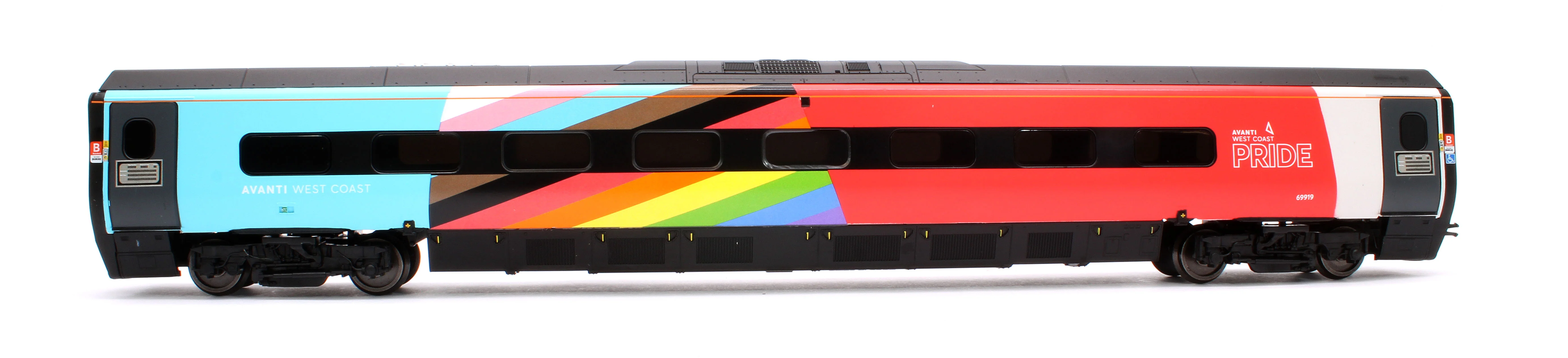 R40200 Pendolino Motor Standard (MS) Avanti West Coast Pride Livery 69919 - Image 2