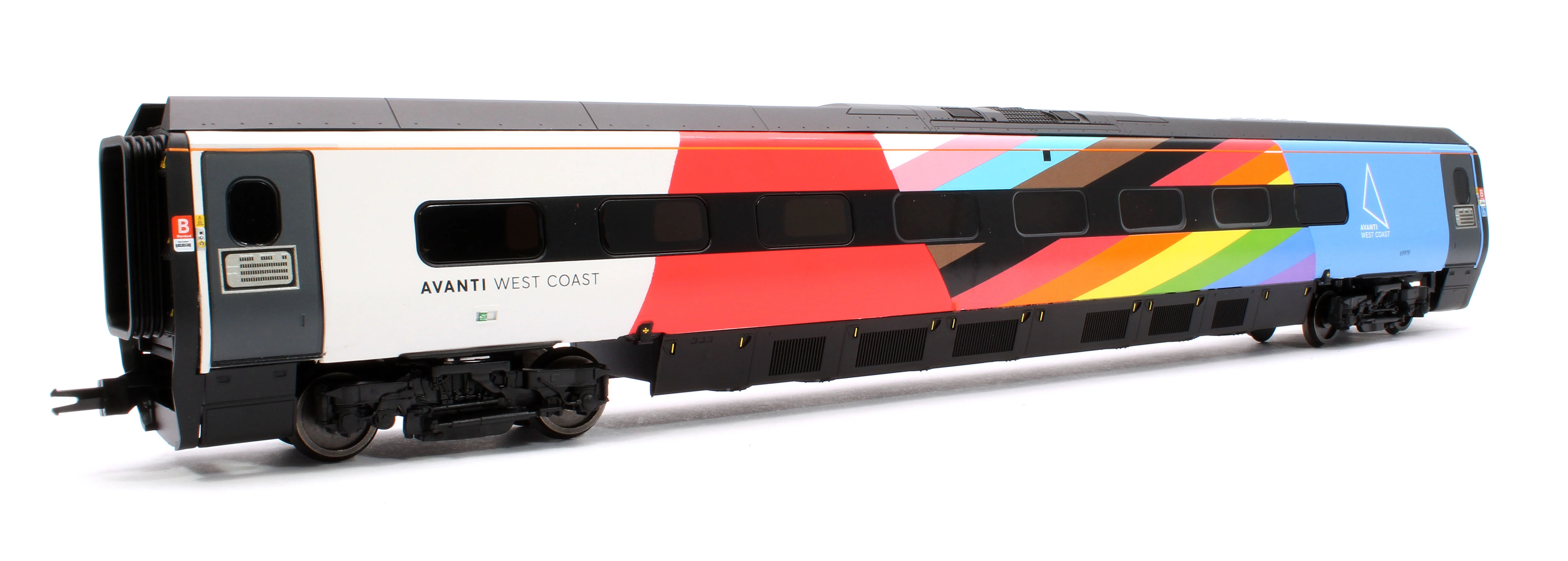 R40200 Pendolino Motor Standard (MS) Avanti West Coast Pride Livery 69919 - Image 3