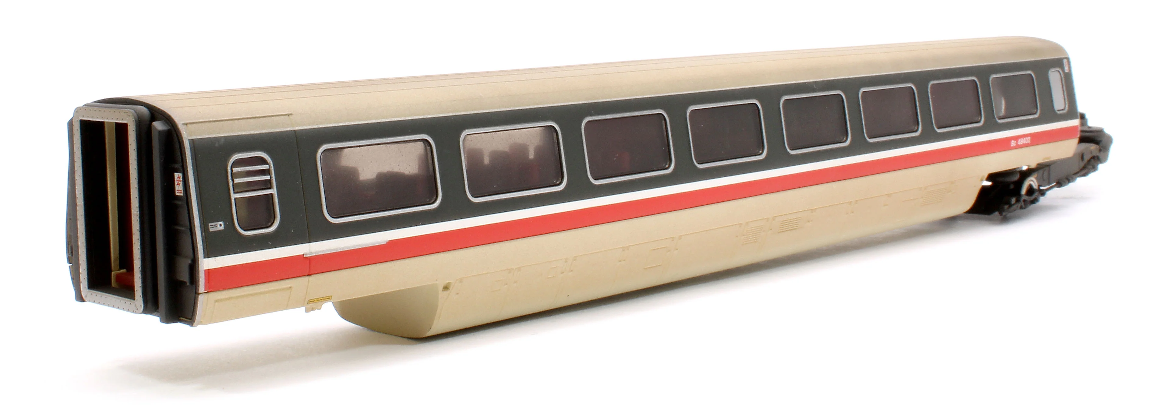 R40210-RW Pre-Owned Class 370 Advanced Passenger Train '48401 & 48402' 2-car TRBS Coach Pack - Weathered - Image 4