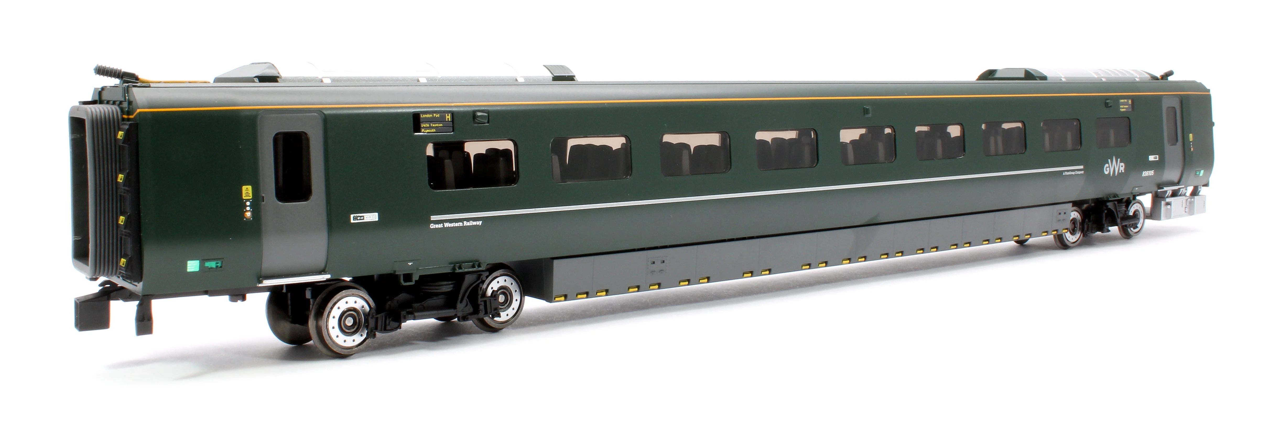 R40351 Class 802/1 GWR Coach 4 Pack 837101, 836101, 834101 & 833101 - Image 8