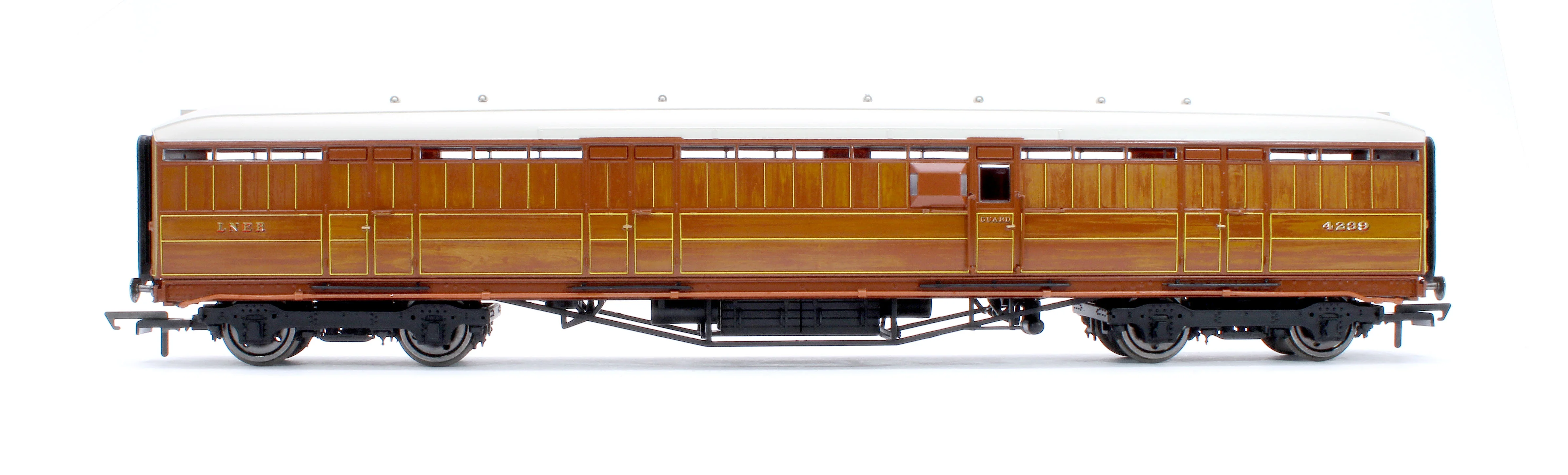 R40456 LNER Gresley Corridor Teak Coaches Passenger Brake No.4239 - Image 2