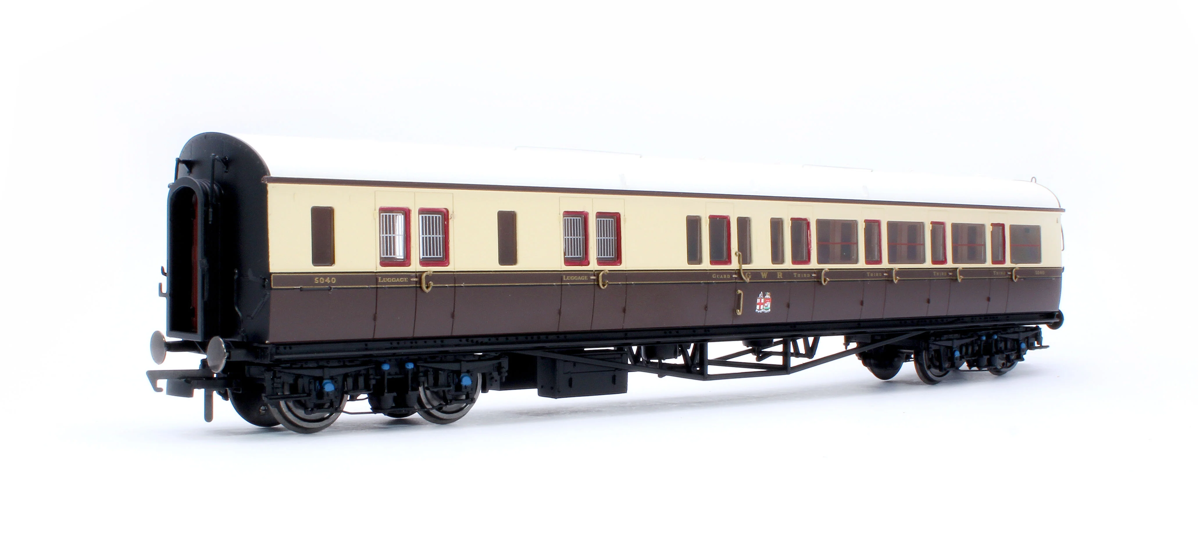 R40465 GWR Collett Coaches Corridor Brake Third LH No.5040 - Image 3
