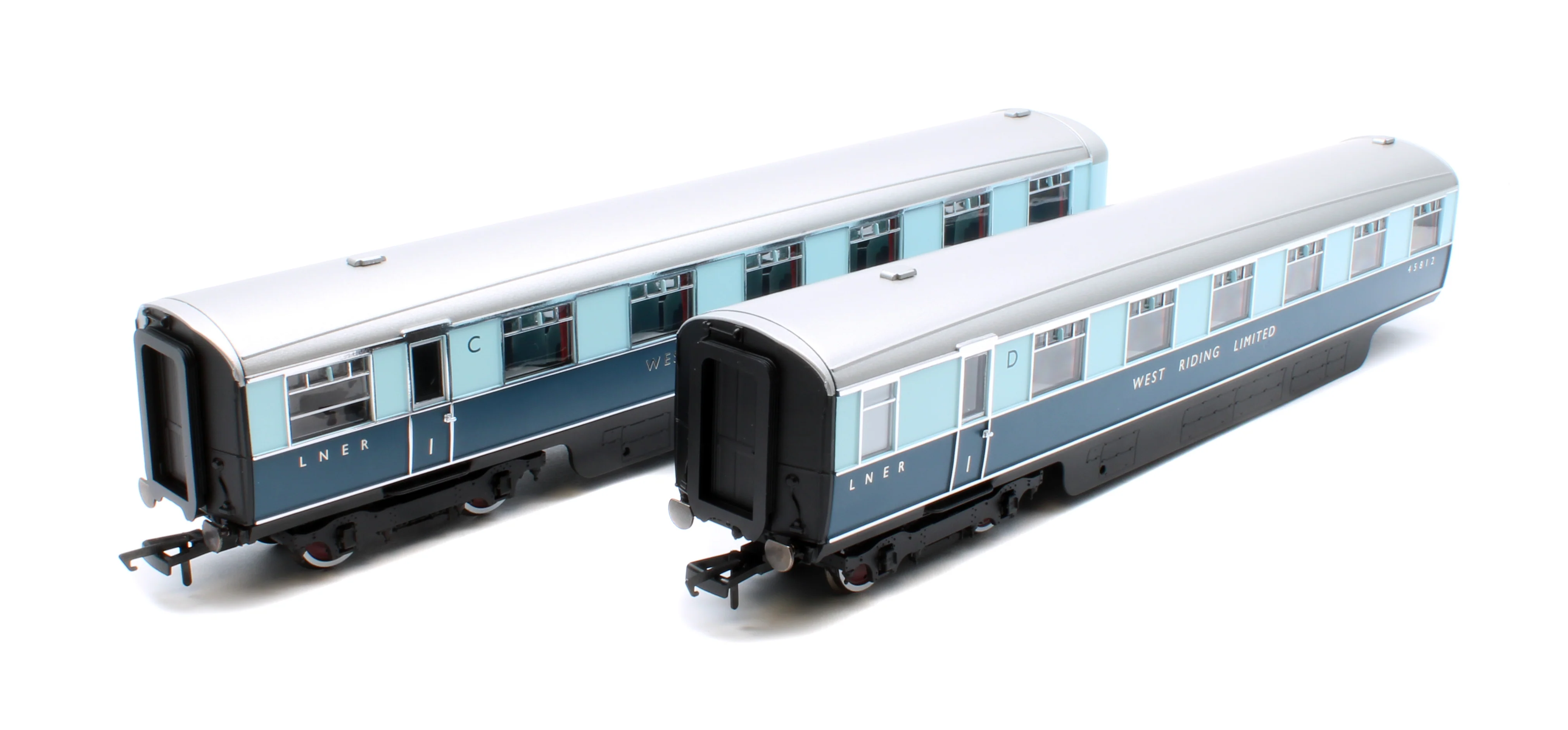 R40478 LNER West Riding Limited Double Open First Articulated Coach Pack