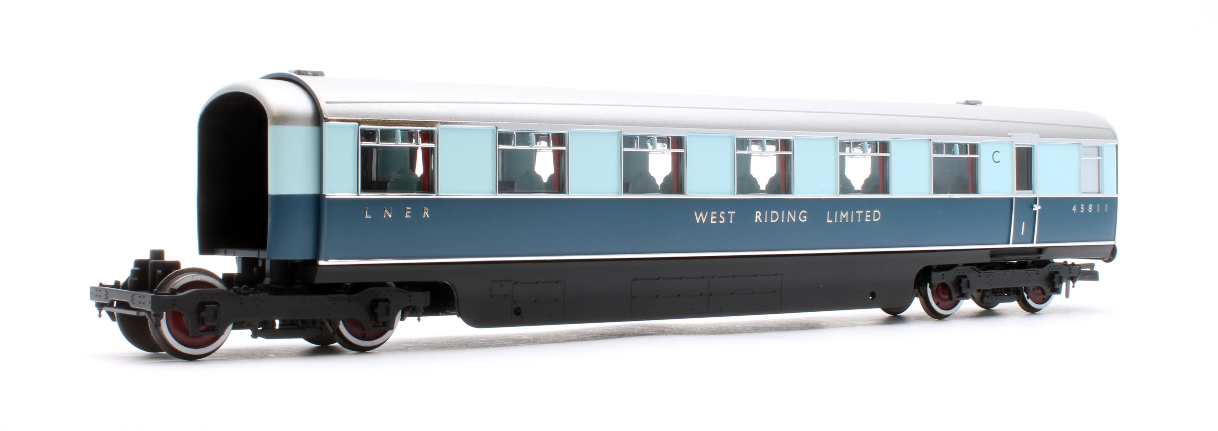 R40478 LNER West Riding Limited Double Open First Articulated Coach Pack - Image 6