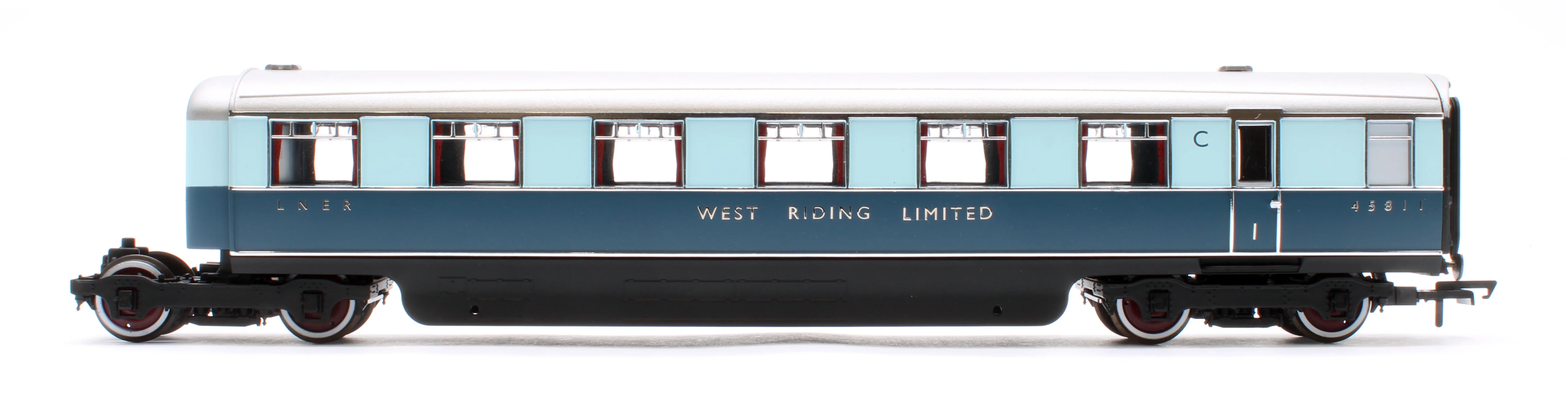 R40478 LNER West Riding Limited Double Open First Articulated Coach Pack - Image 8