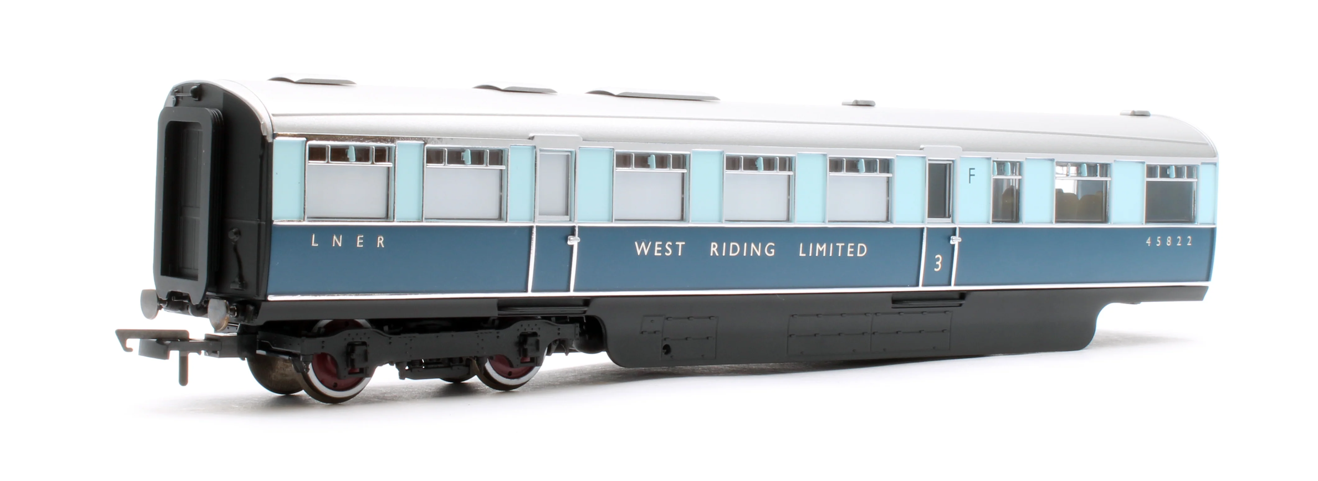 R40479 LNER West Riding Limited Open Third & Kitchen Third Articulated Coach Pack - Image 4