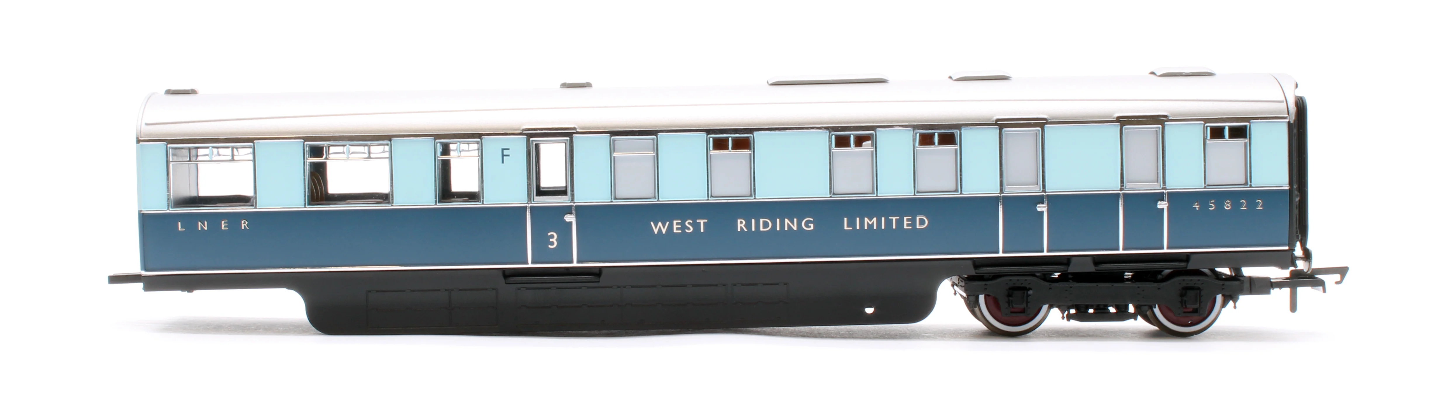 R40479 LNER West Riding Limited Open Third & Kitchen Third Articulated Coach Pack - Image 5