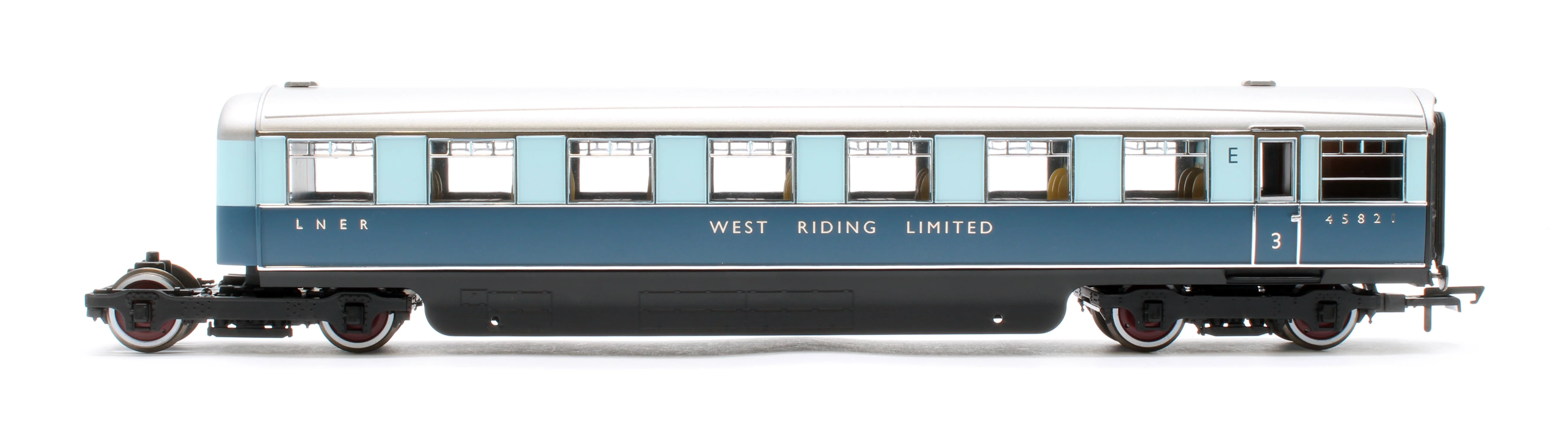 R40479 LNER West Riding Limited Open Third & Kitchen Third Articulated Coach Pack - Image 8