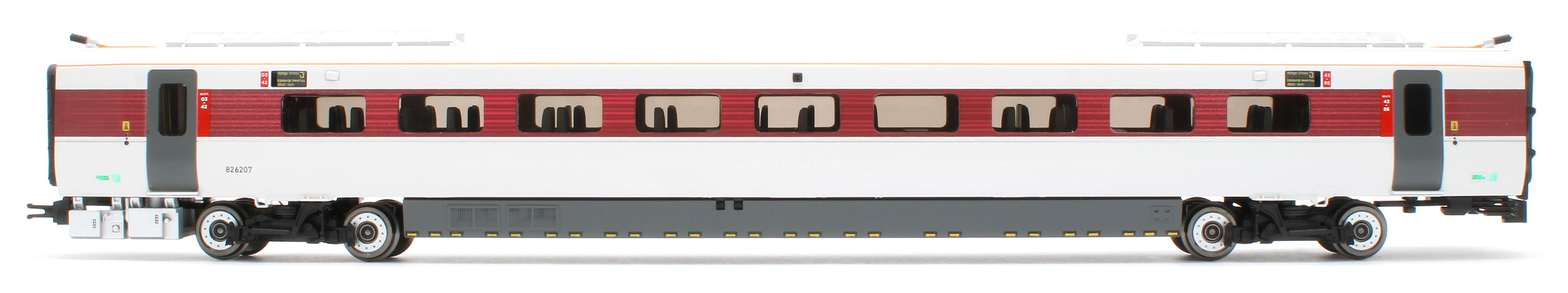 R40493 LNER Azuma Class 801/2 Railway 200 4 Car Coach Pack - Image 10