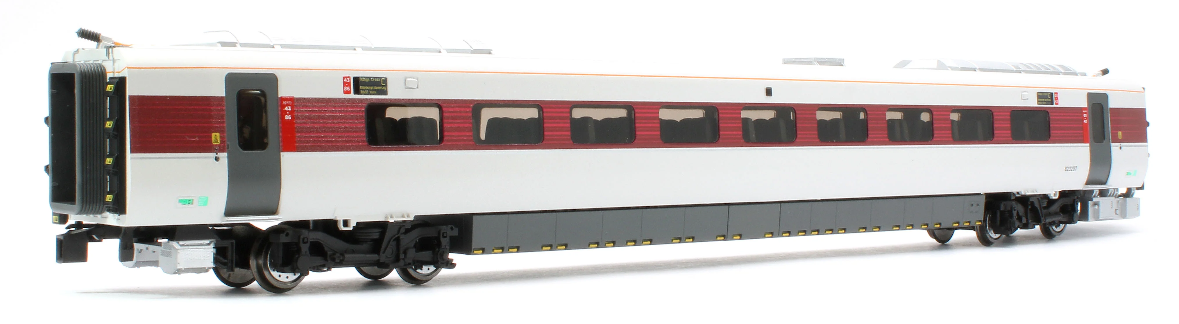 R40493 LNER Azuma Class 801/2 Railway 200 4 Car Coach Pack - Image 5
