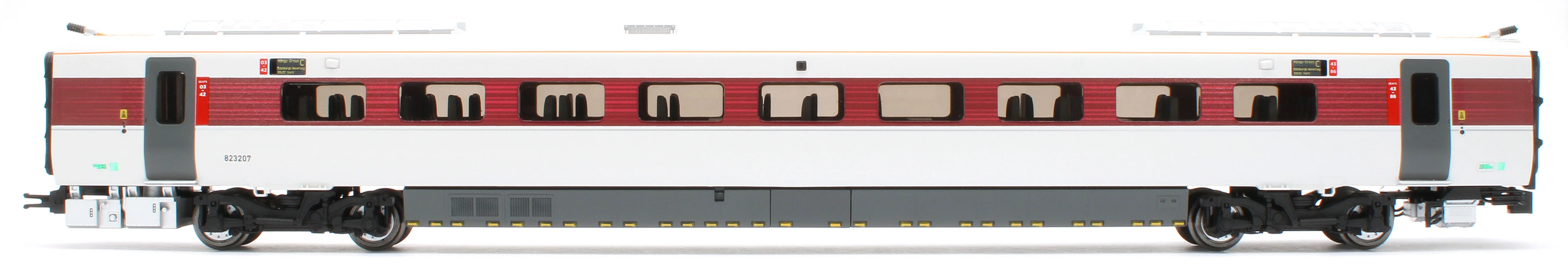 R40493 LNER Azuma Class 801/2 Railway 200 4 Car Coach Pack - Image 6