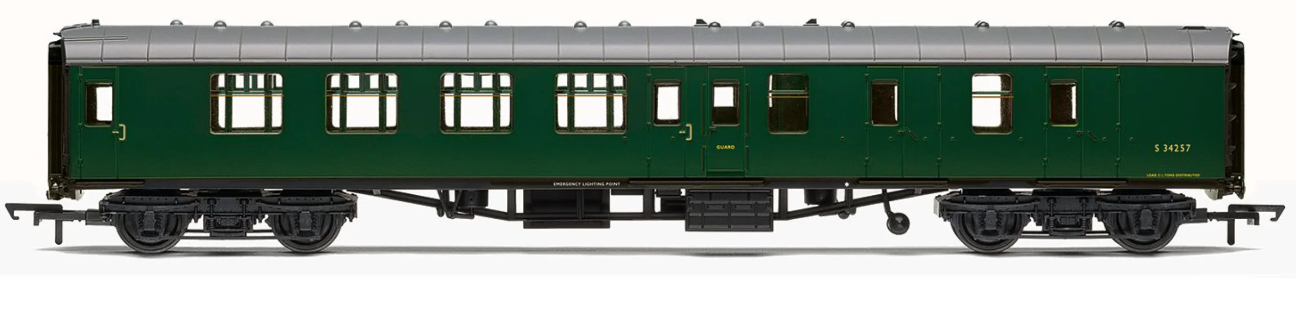 R40516 Mark 1 BSK Brake Second Corridor BR Green S34257