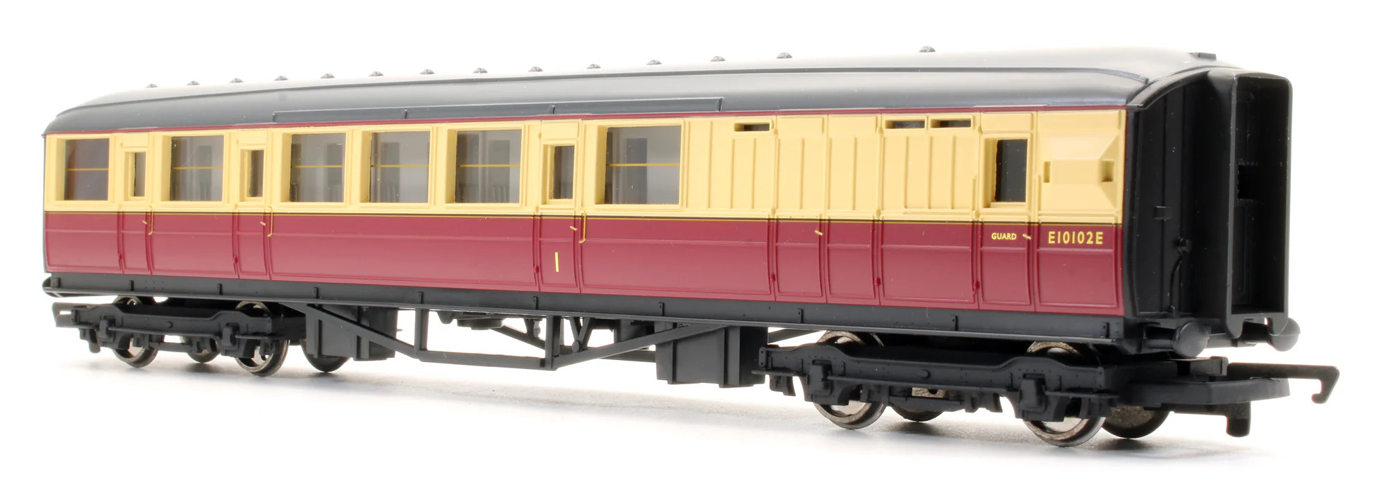 Pre-Owned R4190 BR Crimson & Cream Gresley Brake Coach 'E10102E' - Image 2