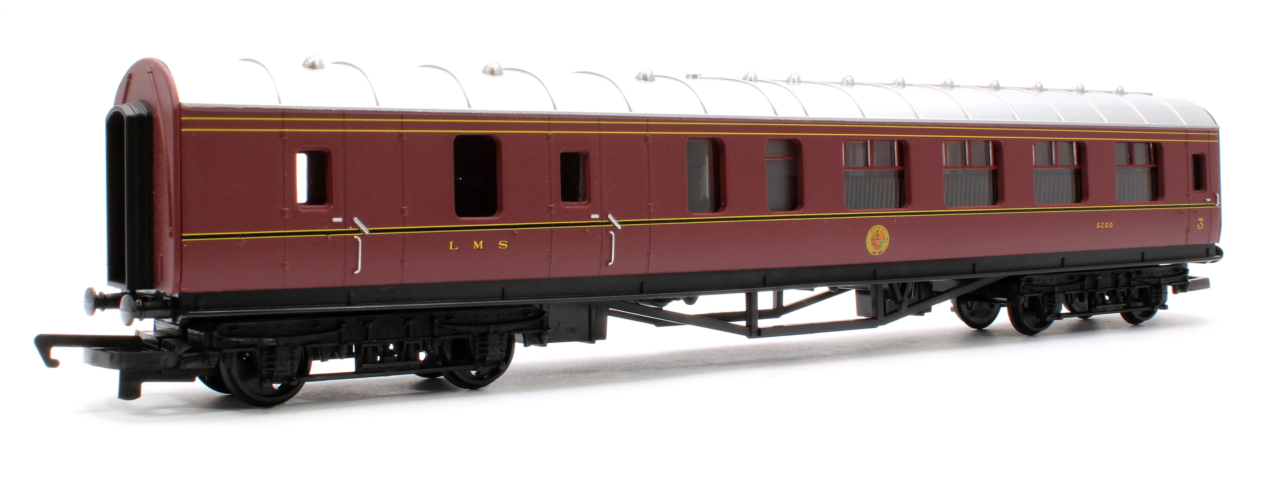 R4389 RailRoad Brake Third Coach LMS 5200 - Image 3