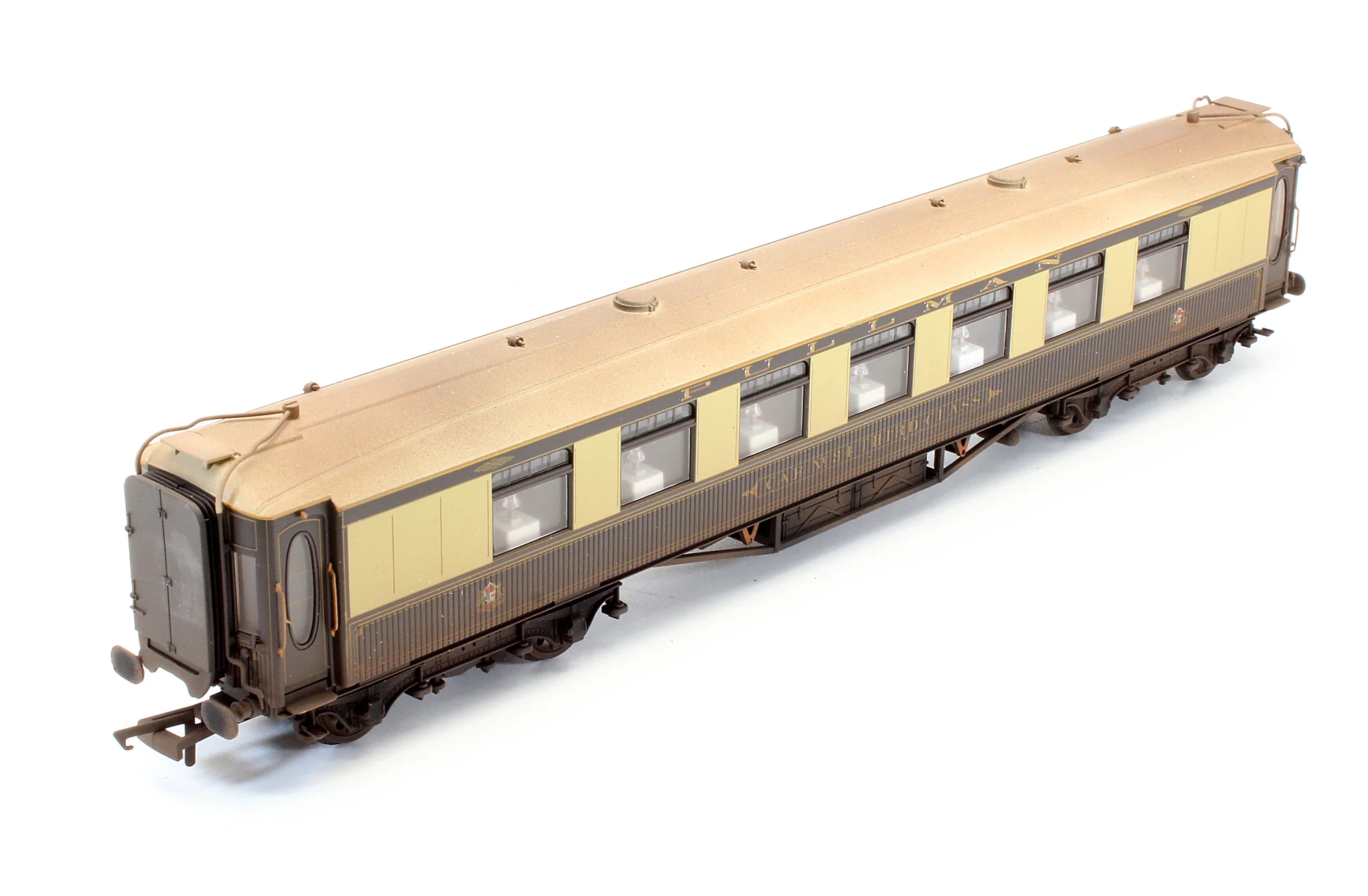 R4479 Pre-Owned 8 Wheel Pullman 3rd Class Parlour Car 'No 34' - Custom Weathered - Image 4