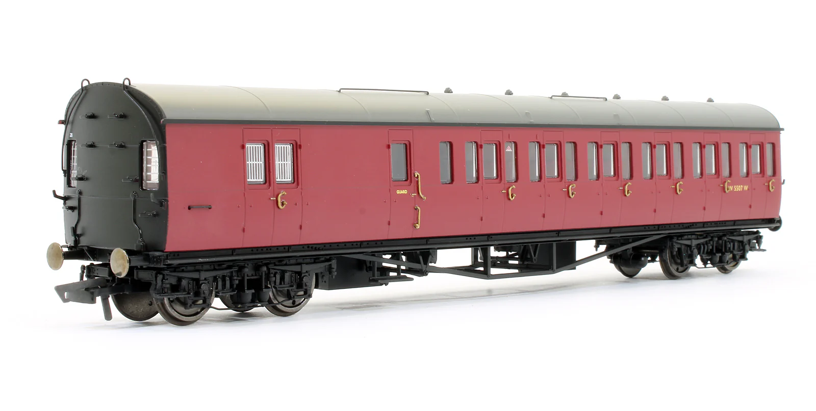 R4880 BR Crimson Collett Suburban Brake 3rd (LH) Coach 'W5507W' - Image 2