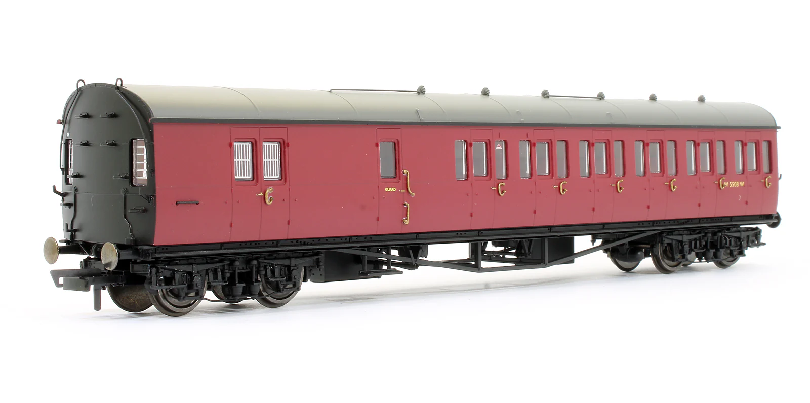 R4881 BR Crimson Collett Suburban Brake 3rd (RH) Coach 'W5508W' - Image 2