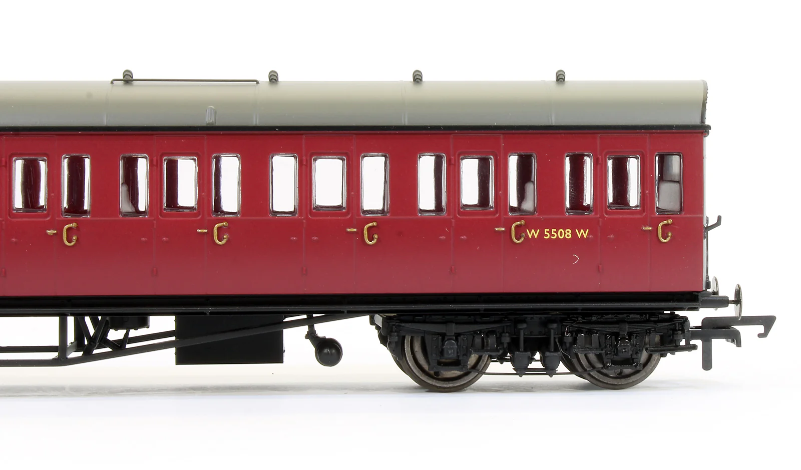 R4881 BR Crimson Collett Suburban Brake 3rd (RH) Coach 'W5508W' - Image 3