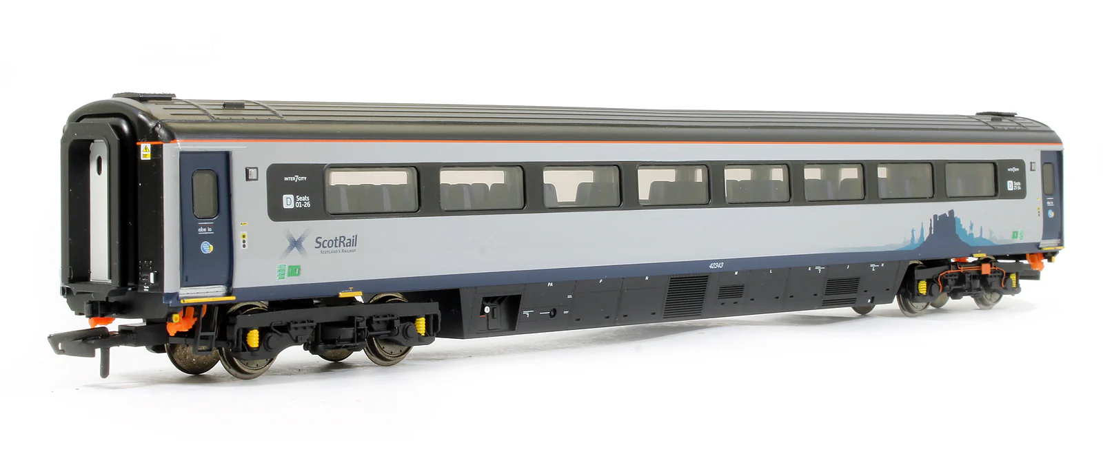 R4890B ScotRail Mk3 Sliding Door TSL Trailer Standard (Toilet) Coach No.42343 (HA24) - Image 2