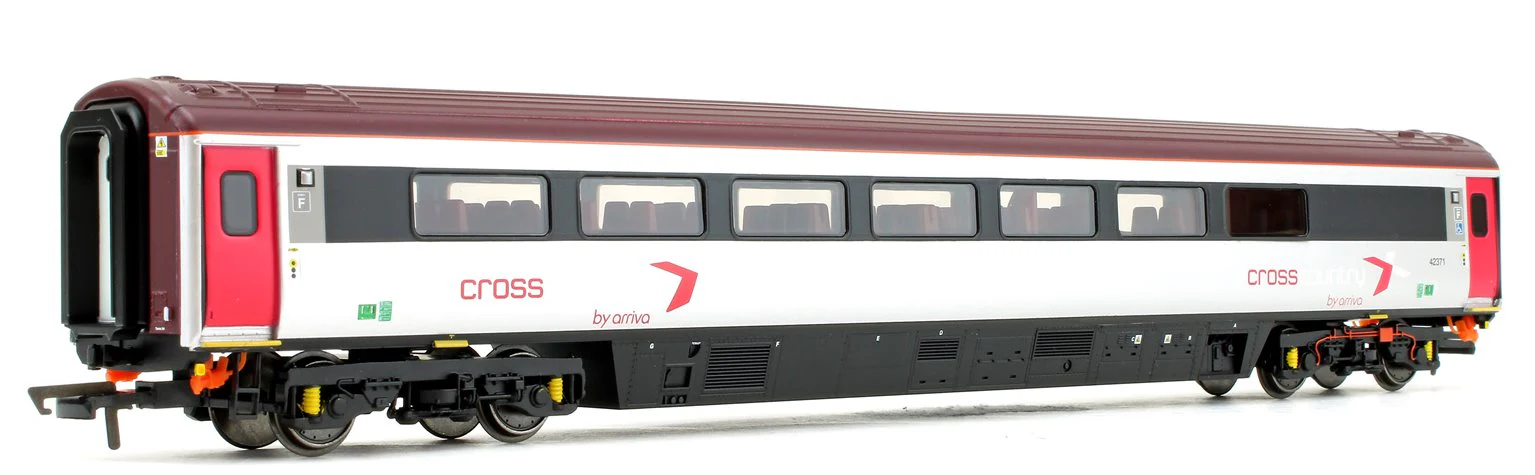 Pre-Owned R4939C Cross Country Trains by Arriva Mk3 Sliding Door TSD Trailer Standard (Disabled) No.42371